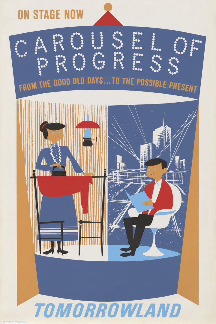 Carousel of Progress Walt Disney World Poster