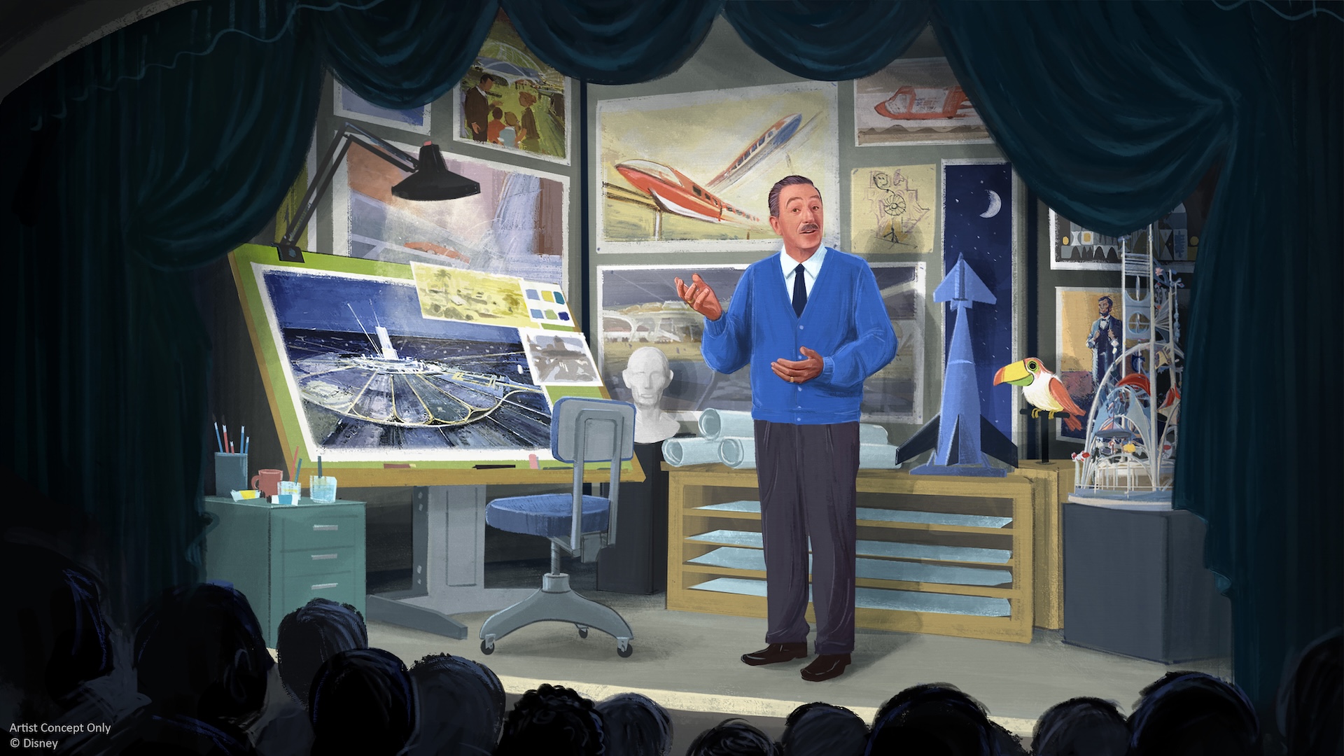 Carousel of Progress Walt Disney World Rendering