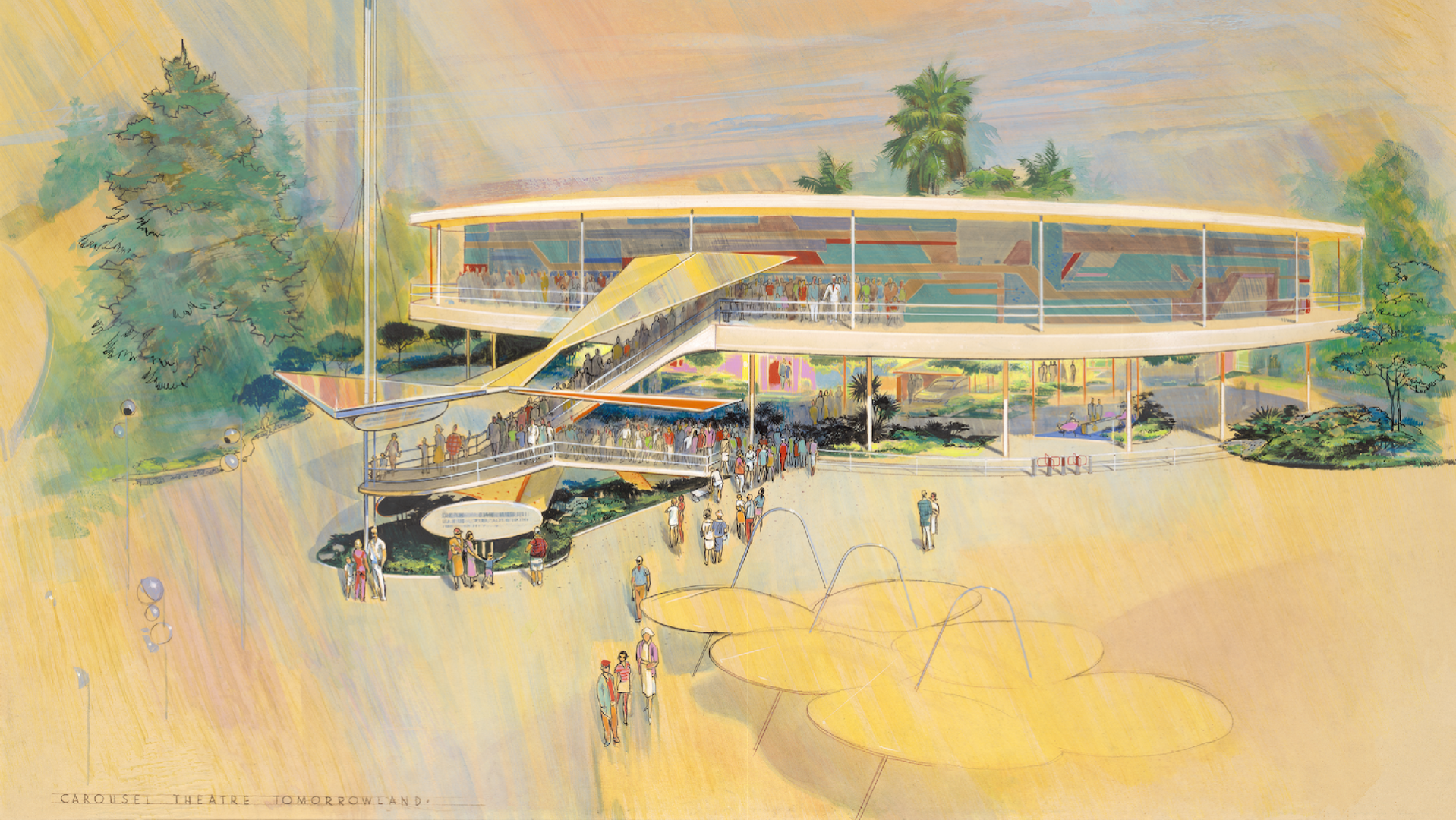 Carousel of Progress Walt Disney World Rendering