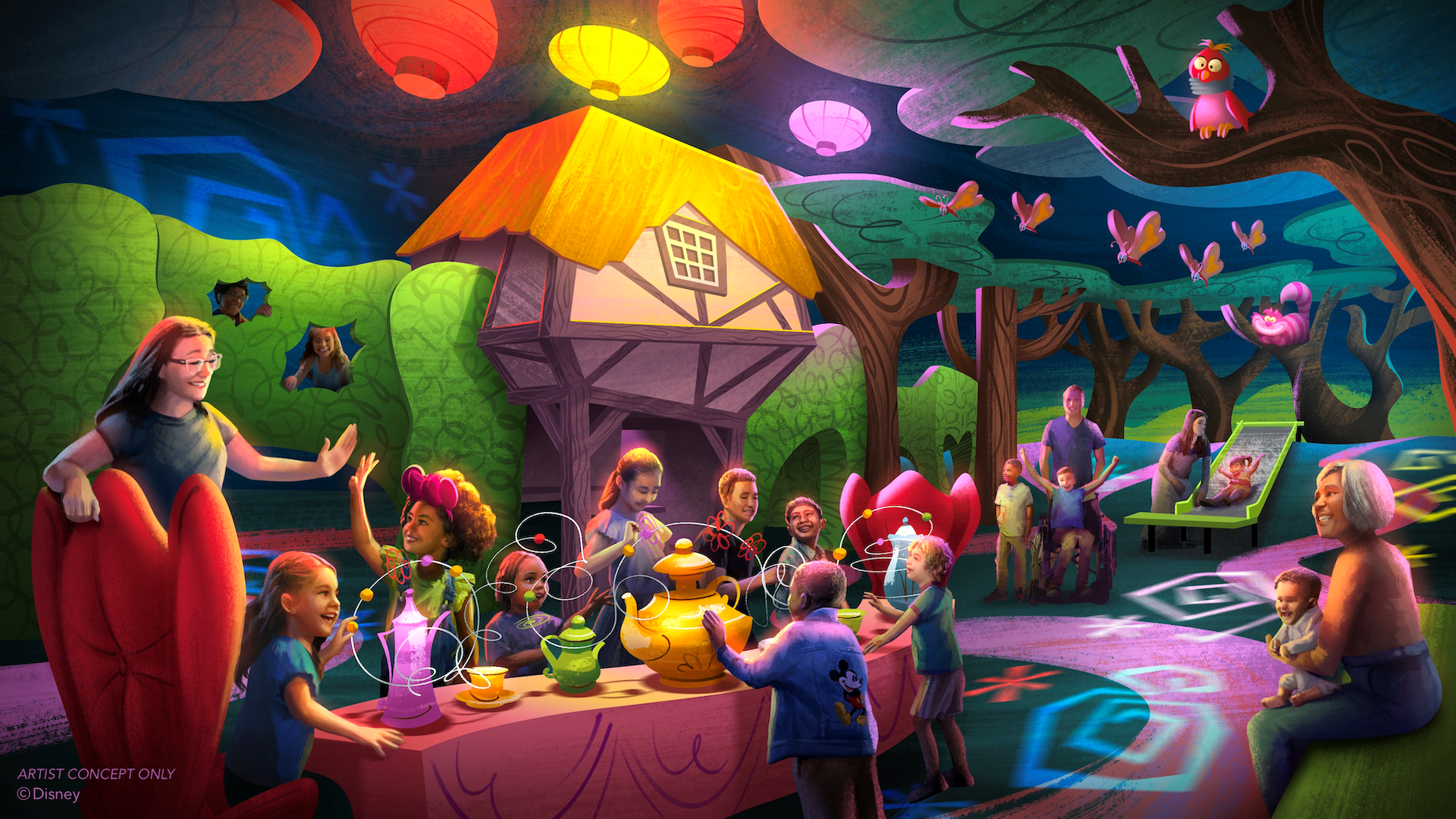 Drawn to Wonderland Rendering Disney's Hollywood Studios