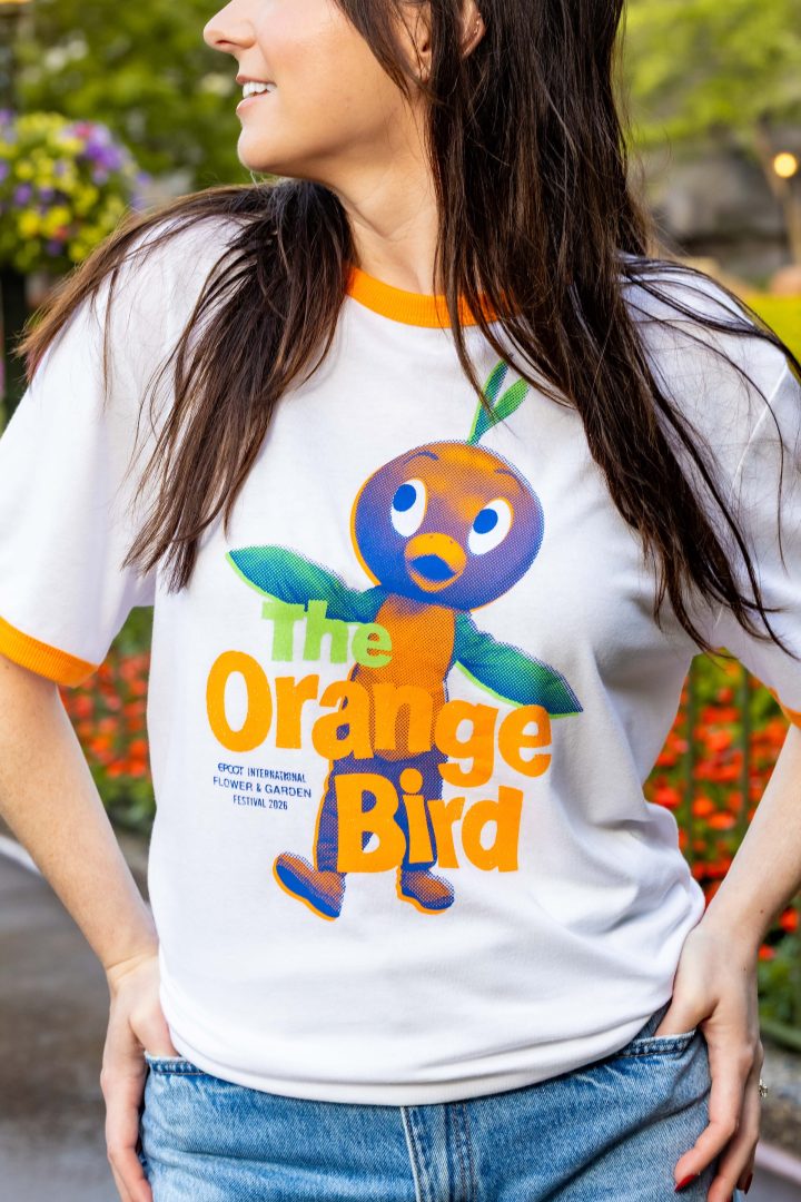 Flower & Garden Festival Vintage Orange Bird Collection Shirt