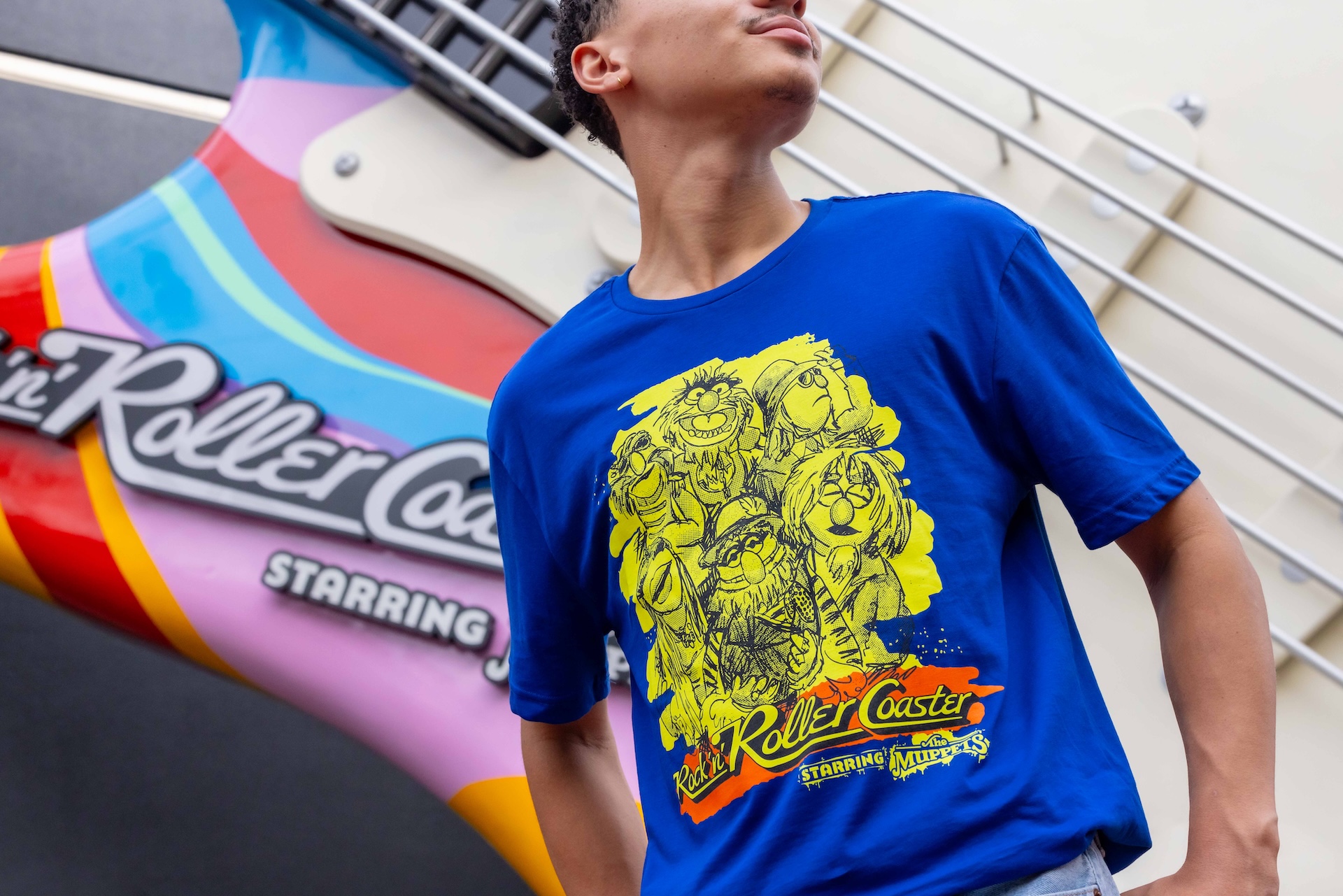 Rock &lsquo;n&rsquo; Roller Coaster Starring The Muppets Merchandise T-Shirt