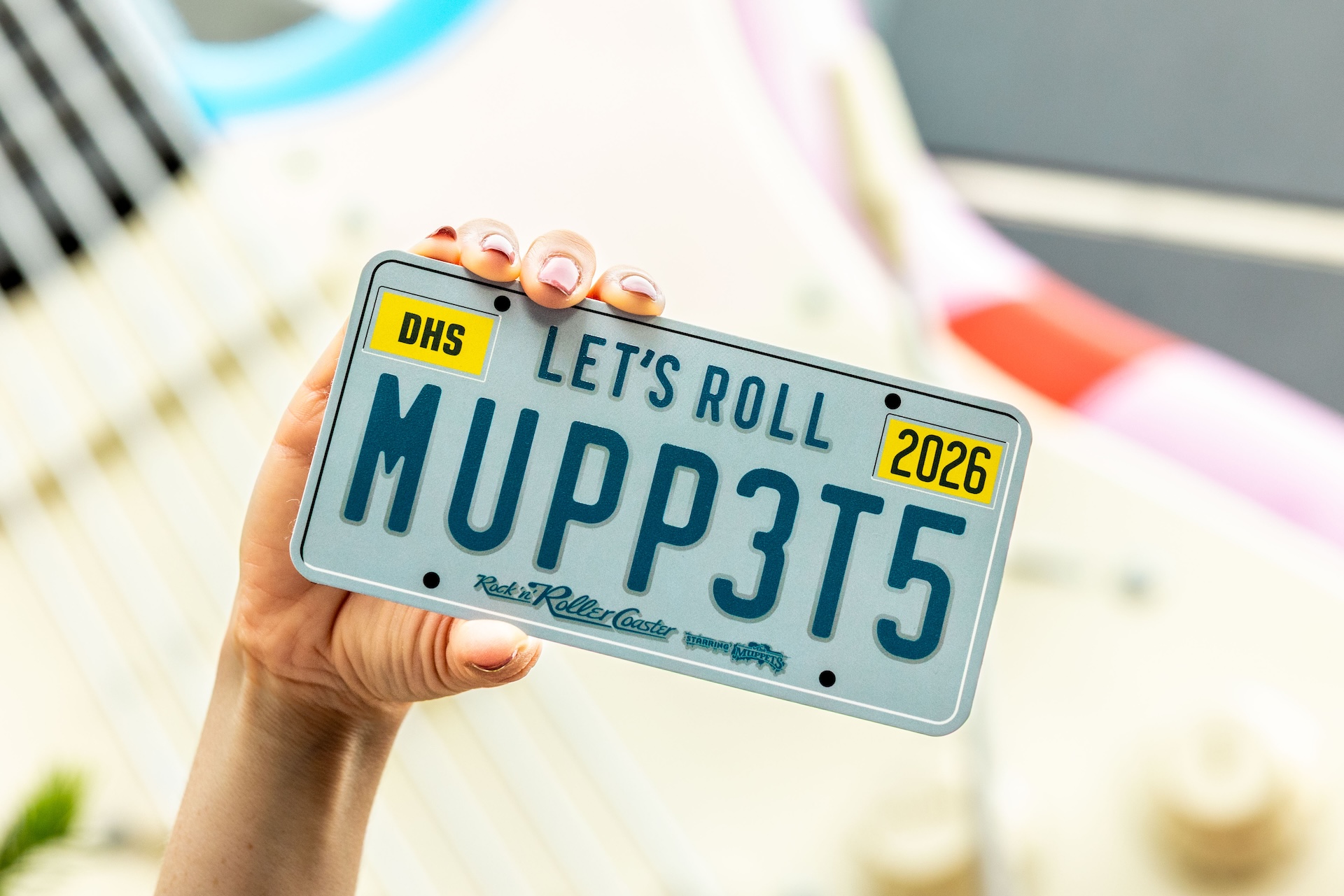 Rock &lsquo;n&rsquo; Roller Coaster Starring The Muppets Merchandise Magnet