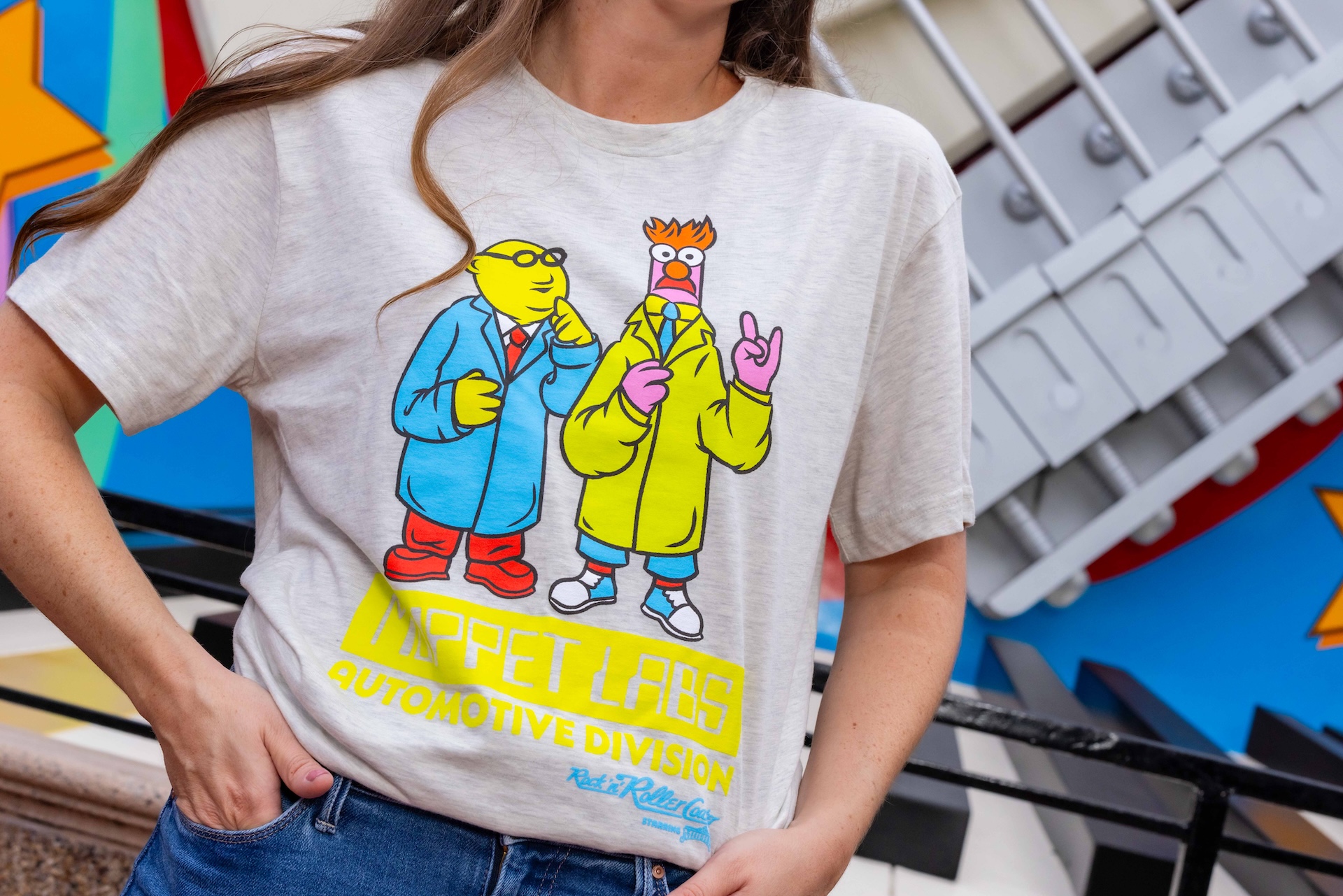 Rock &lsquo;n&rsquo; Roller Coaster Starring The Muppets Merchandise T-Shirt