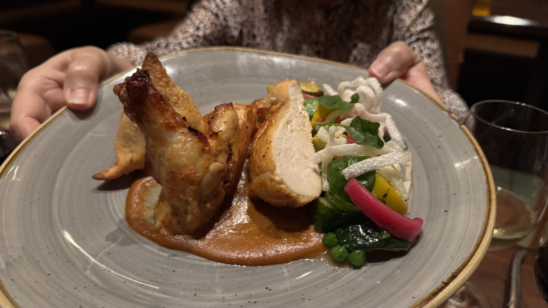 Tiffins Restaurant at Disney's Animal Kingdom Butter Chicken