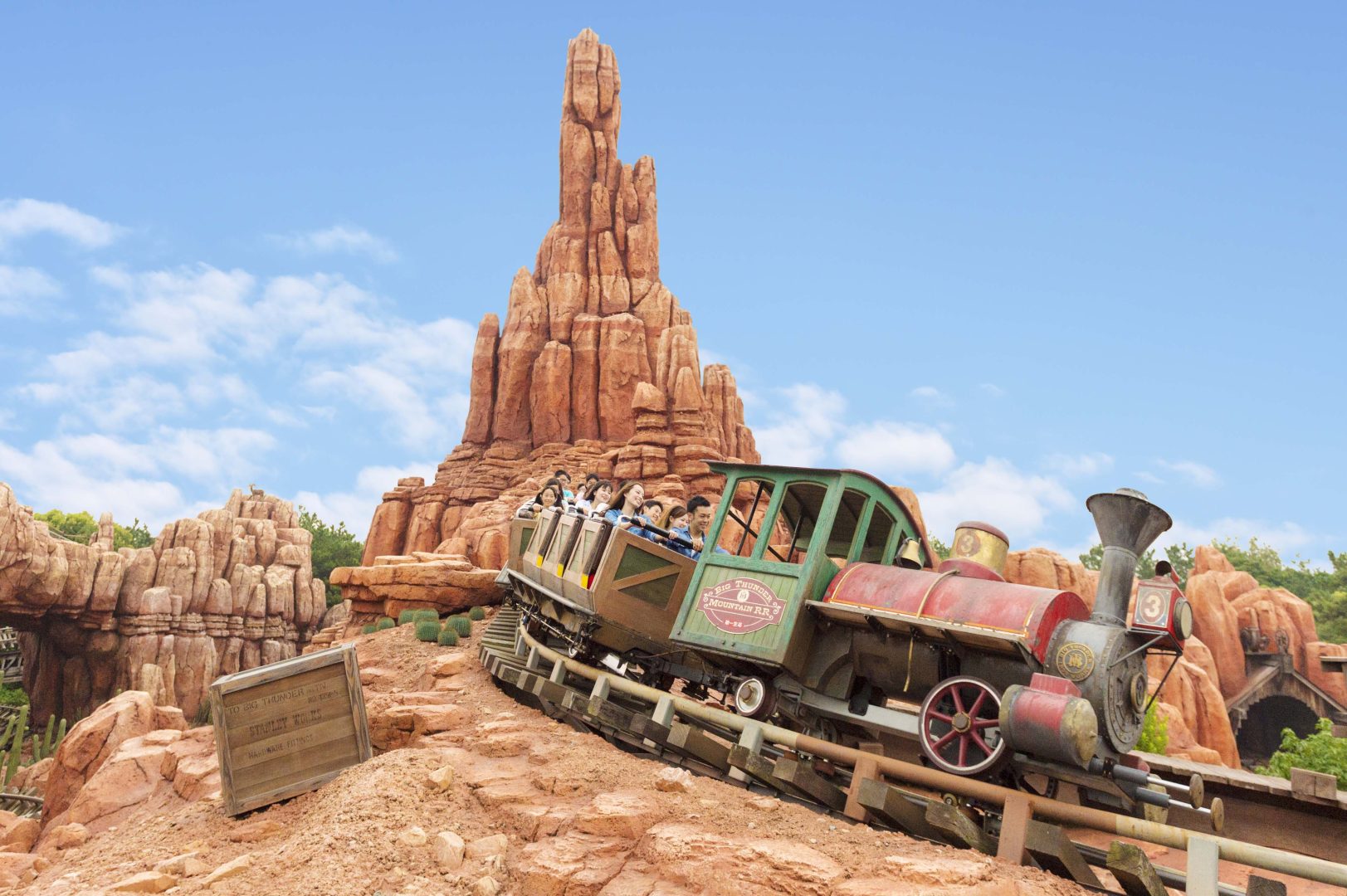 Big Thunder Mountain at Tokyo Disneyland