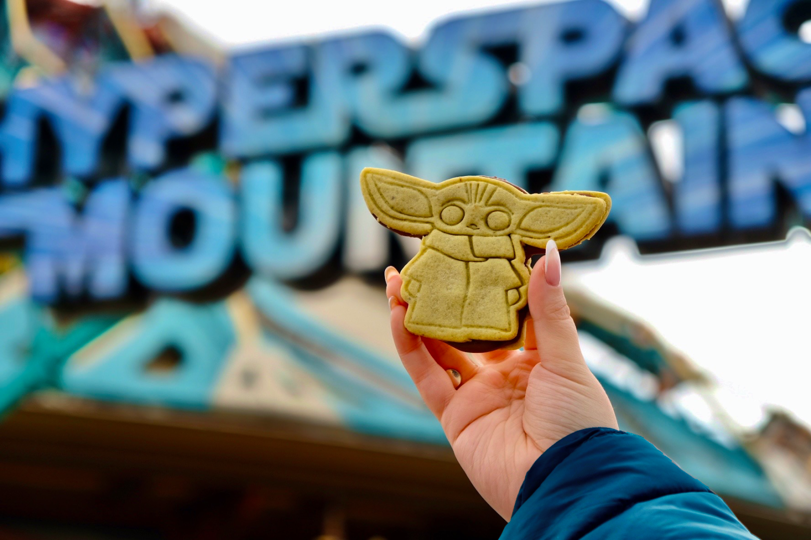 Biscuit Grogu at Disneyland Paris