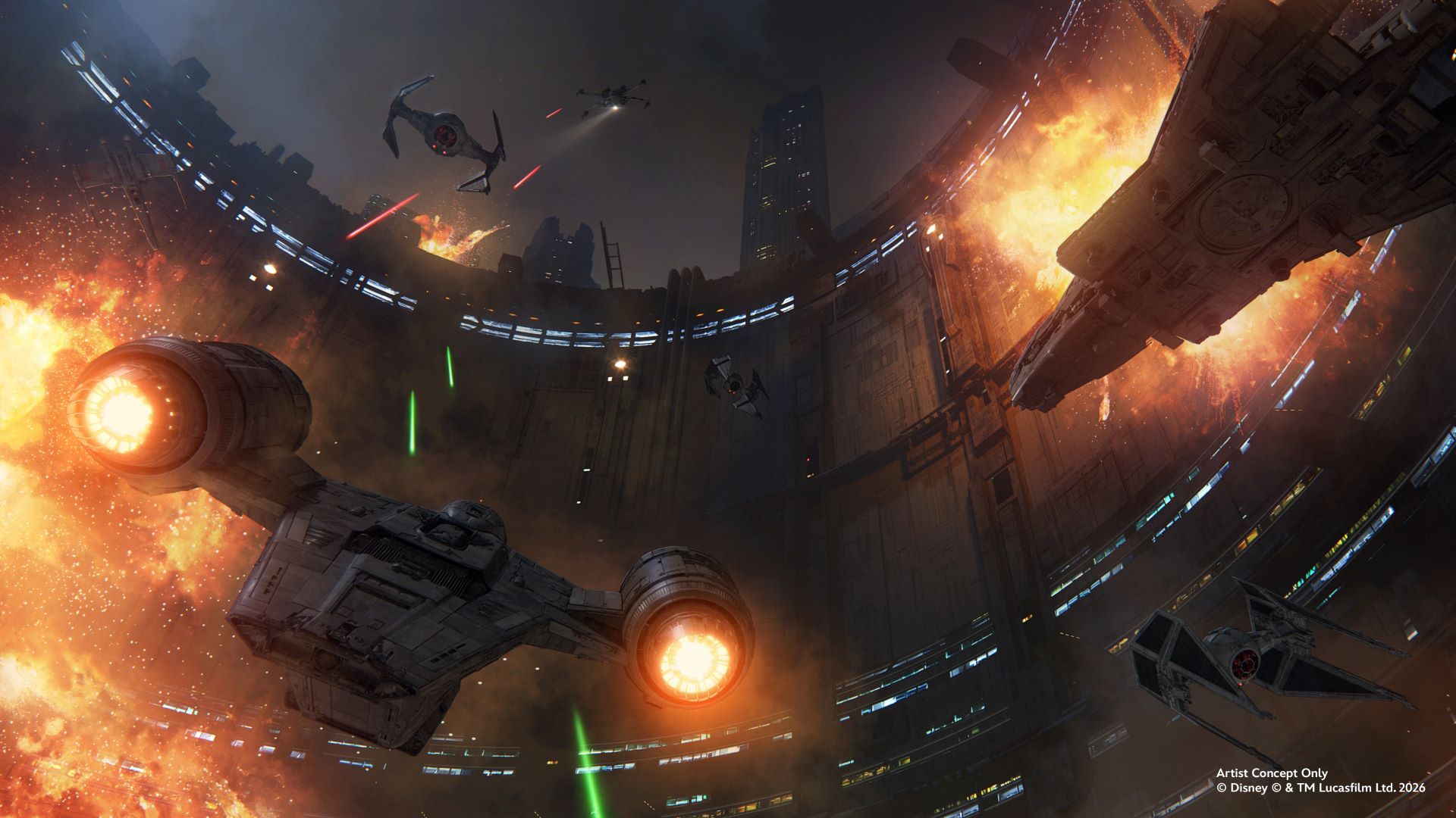 Coruscant - Falcon