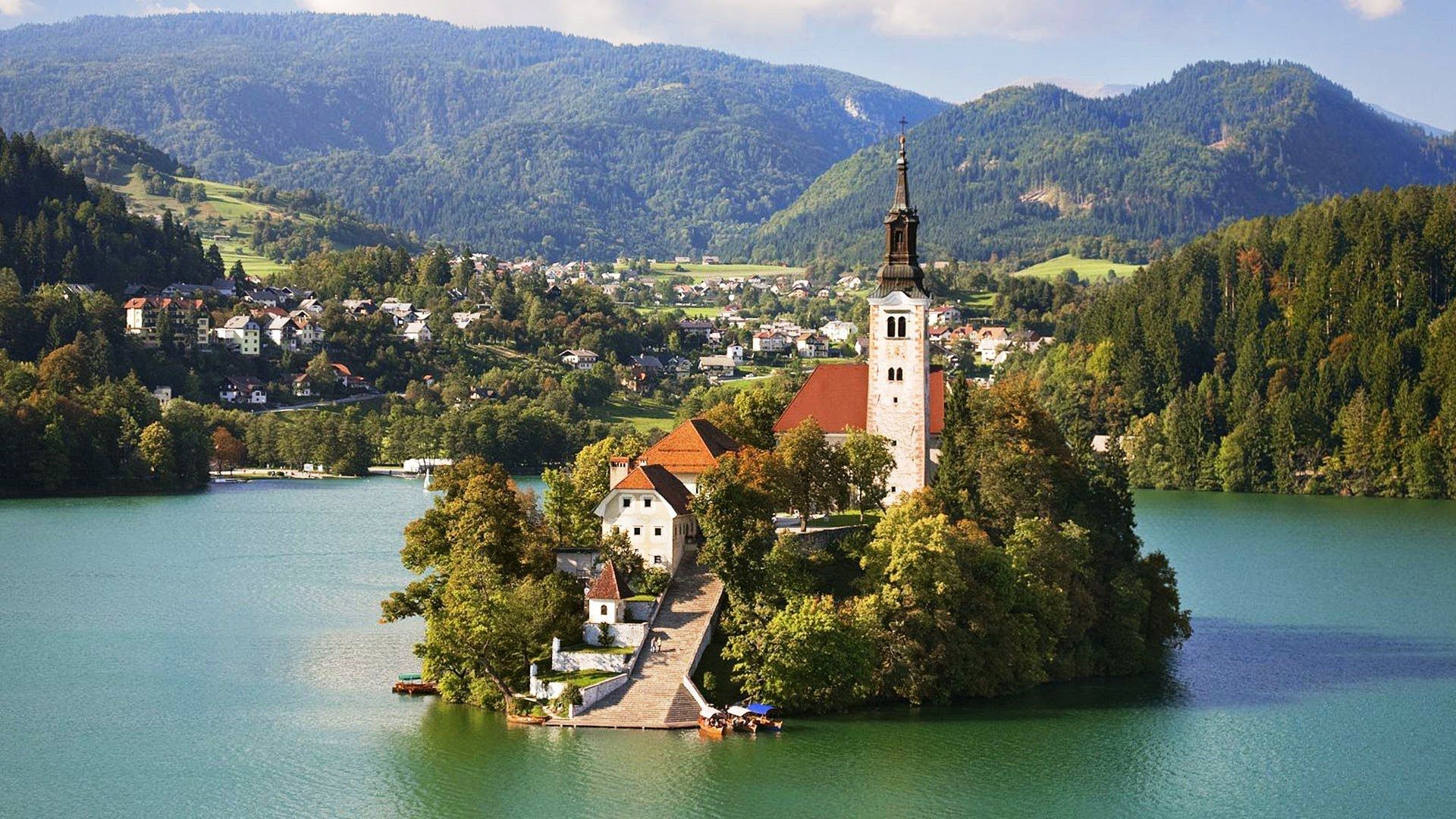 Croatia and Slovenia Lake Bled