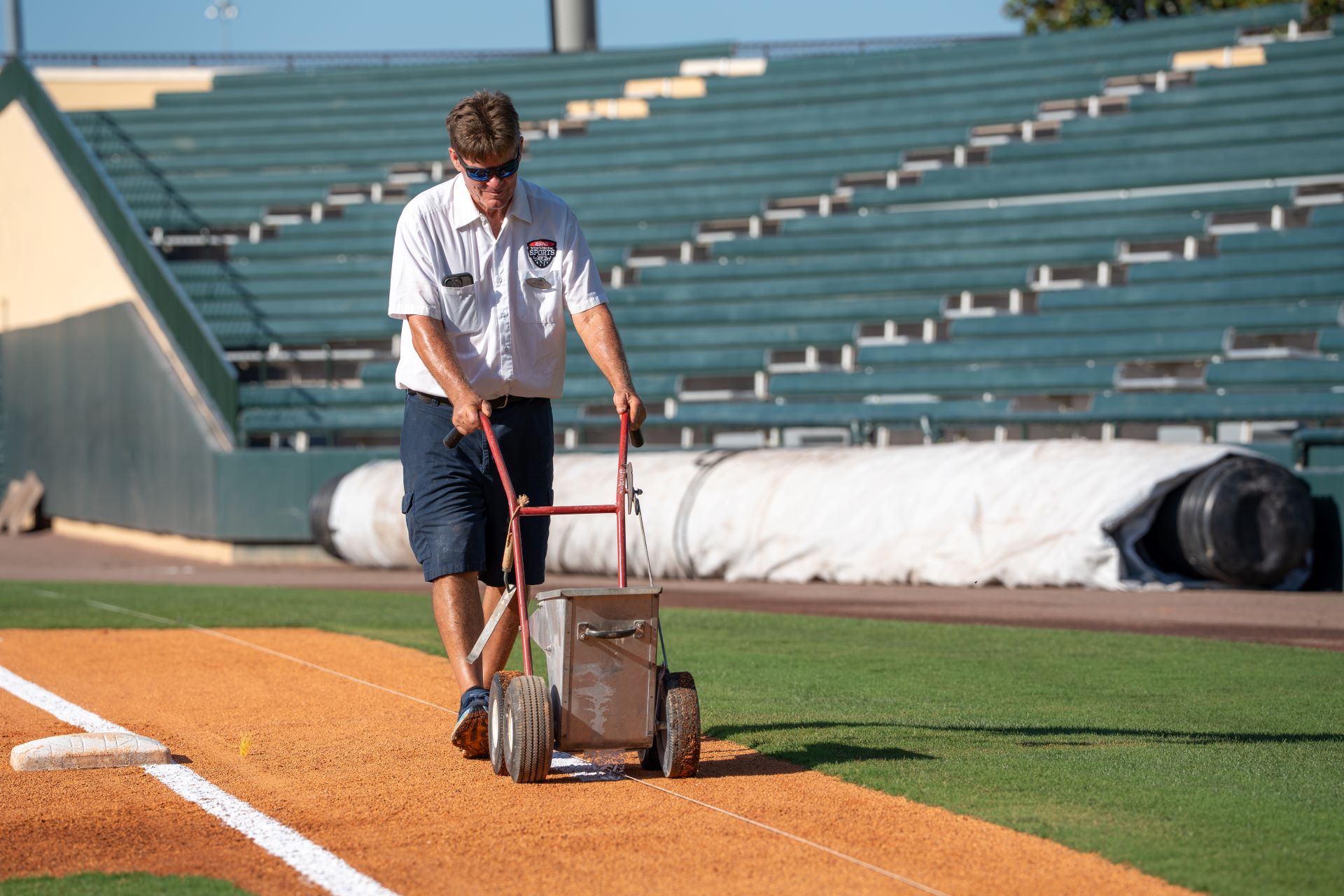 ESPN Wide World of Sports baseball field maintained by Disney Sports cast members