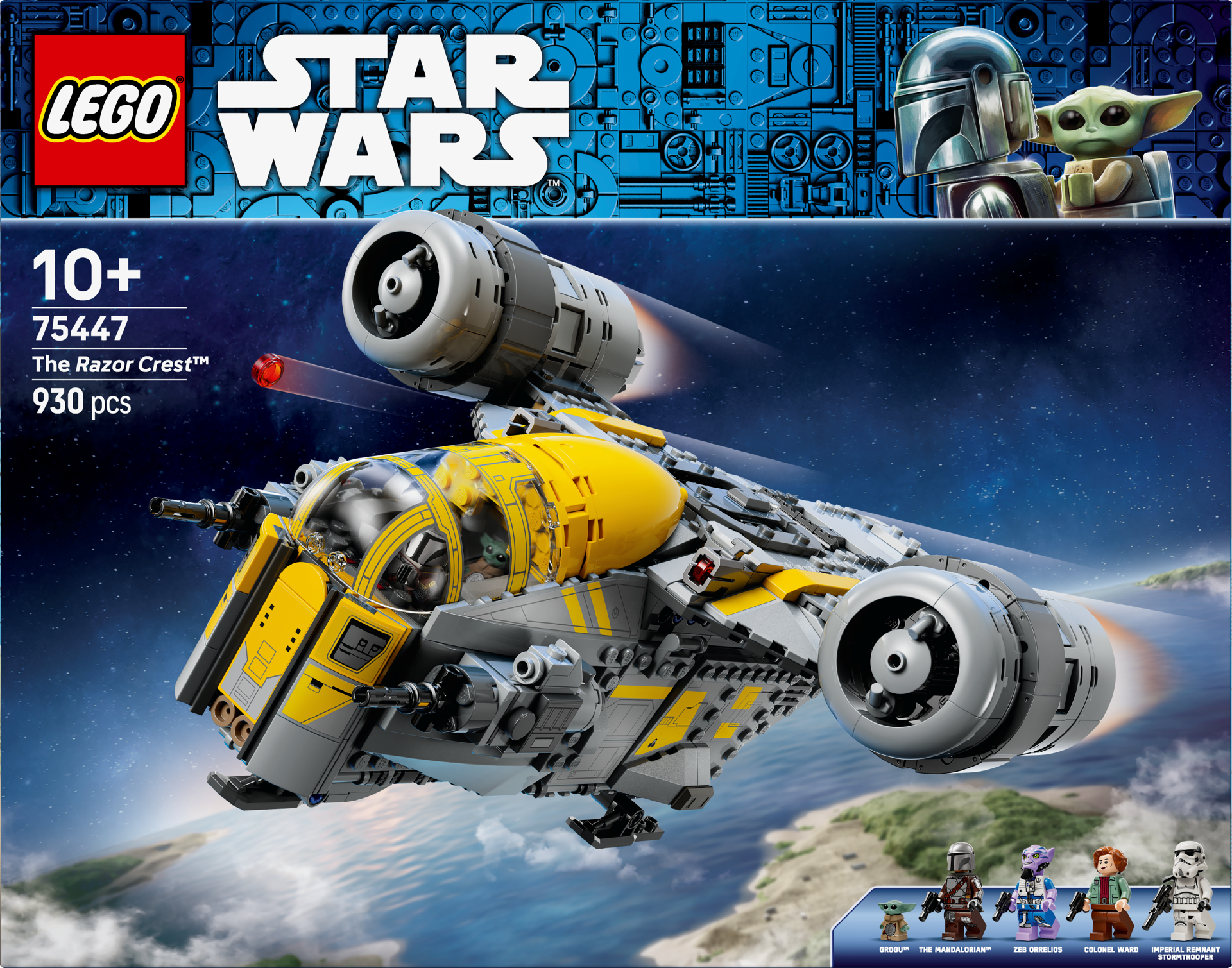 LEGO Star Wars The Razor Crest Mando and Grogu