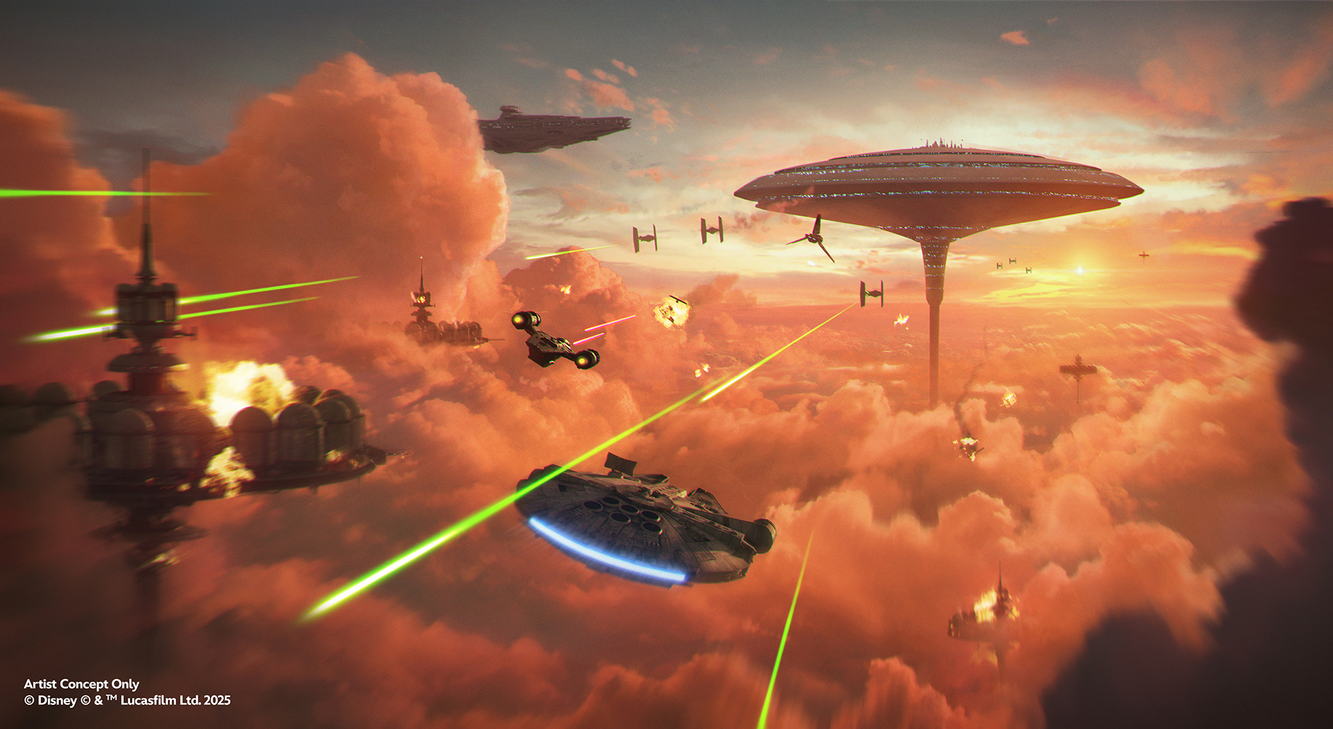 Millennium Falcon Smugglers Run - Bespin