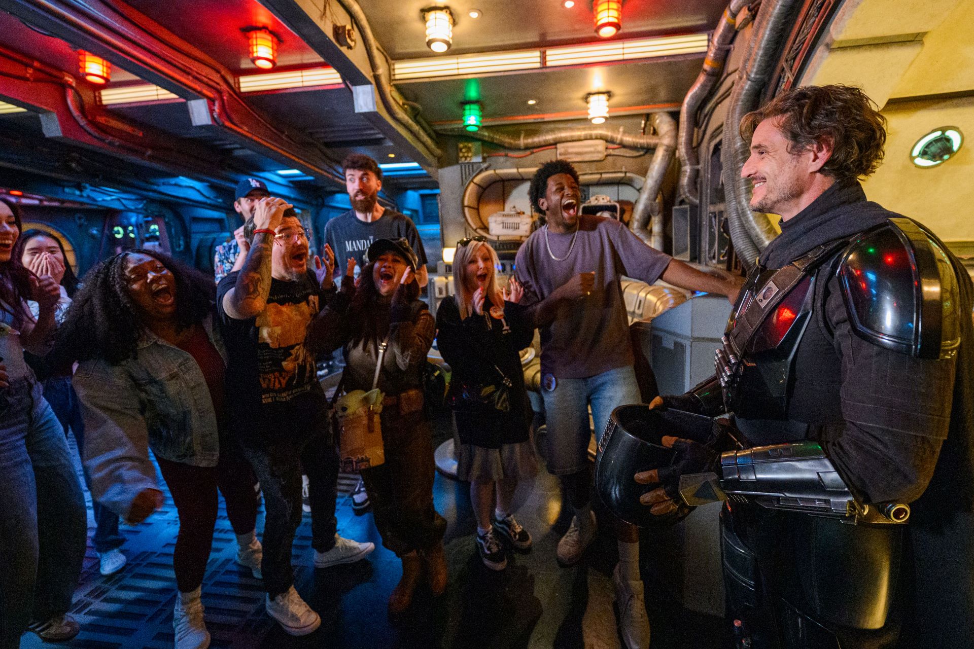 Pedro Pascal at Disneyland