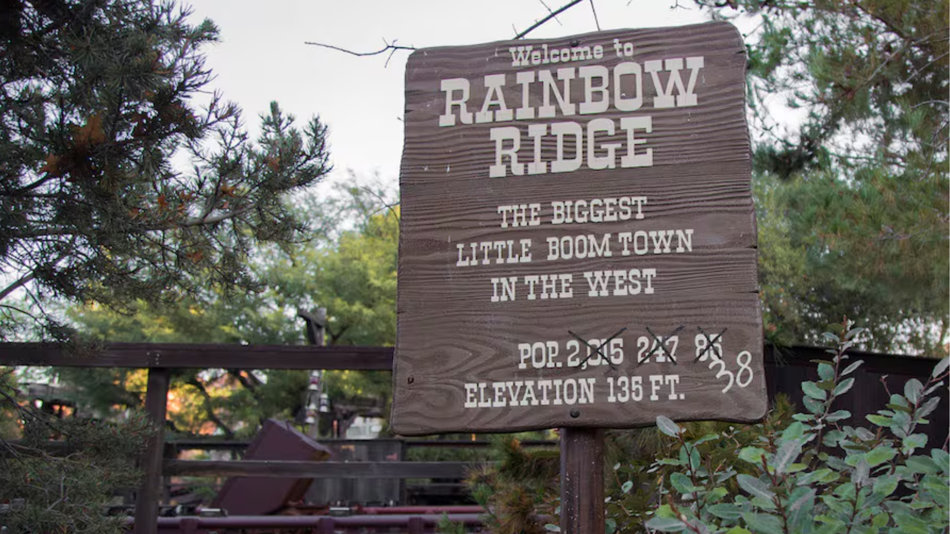Rainbow Ridge at Disneyland Park