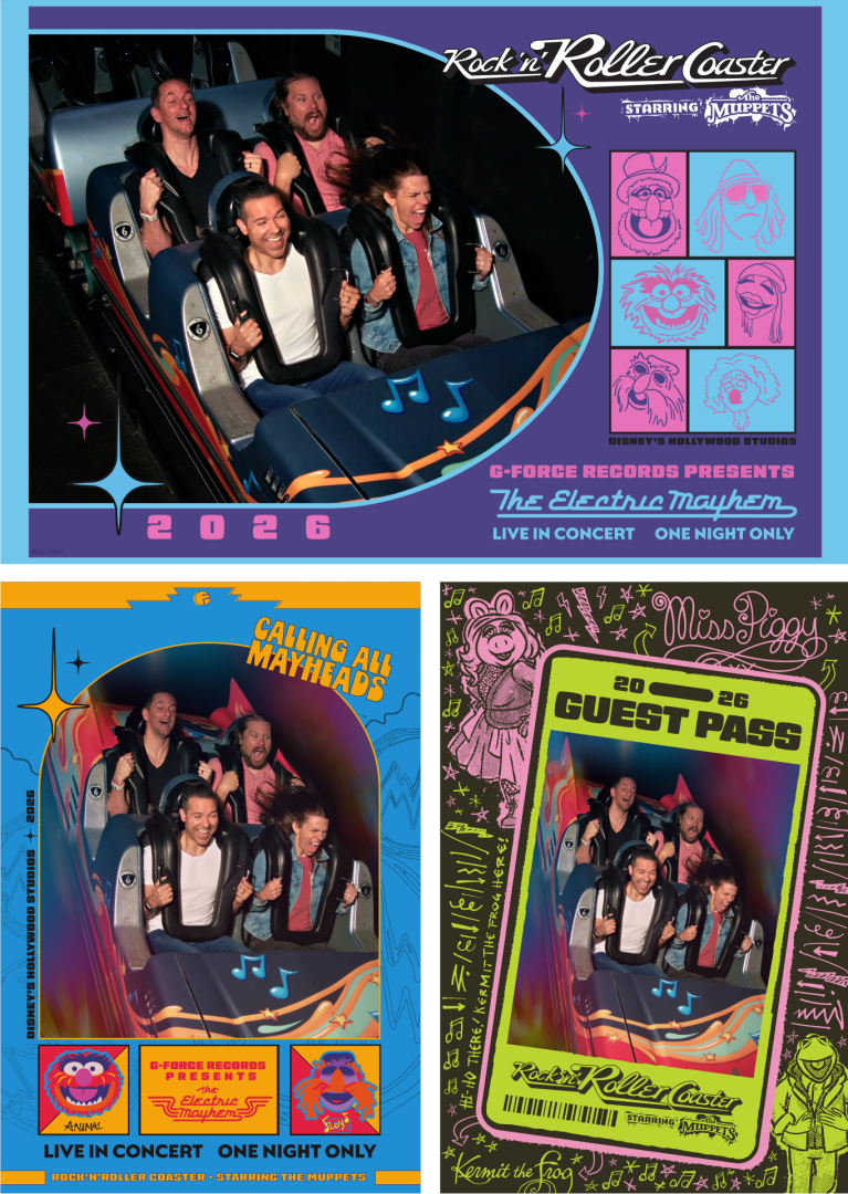 Rock N Roller Coaster Collage