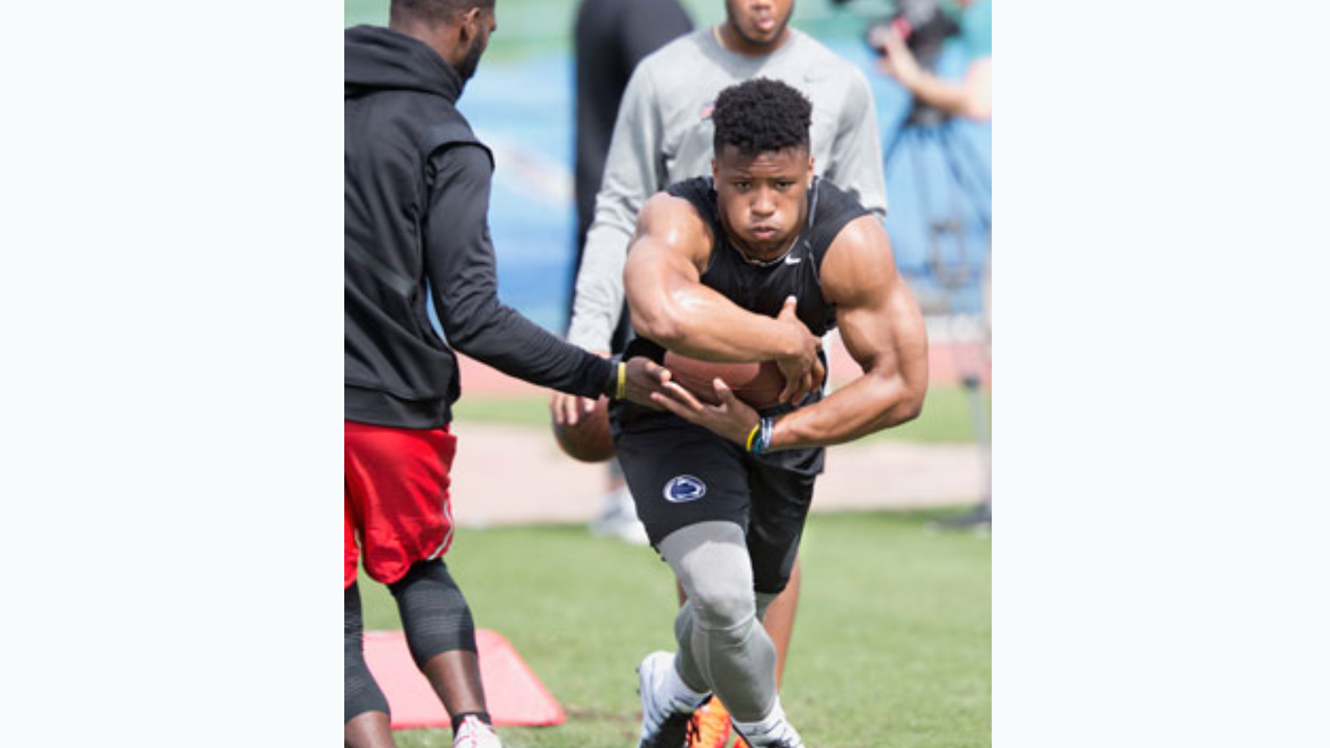 Saquon Barkley at ESPN Wide World of Sports