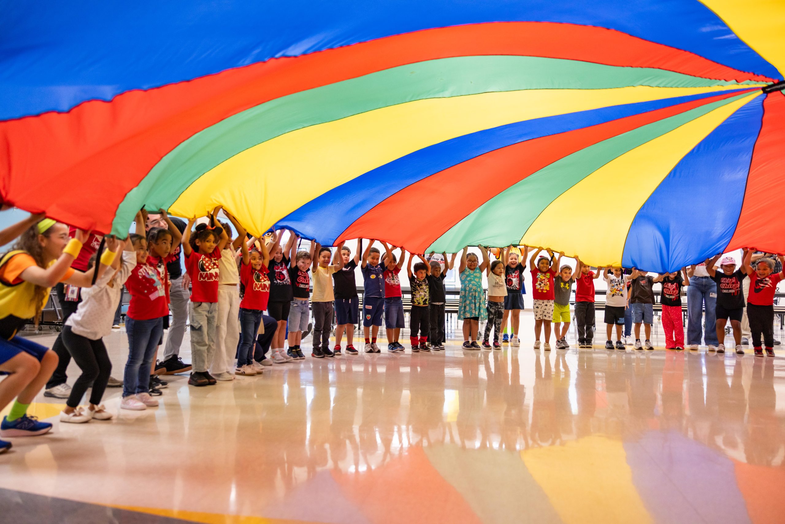 Students Parachute