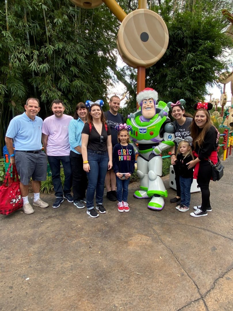 Sweetman Family at Disney World