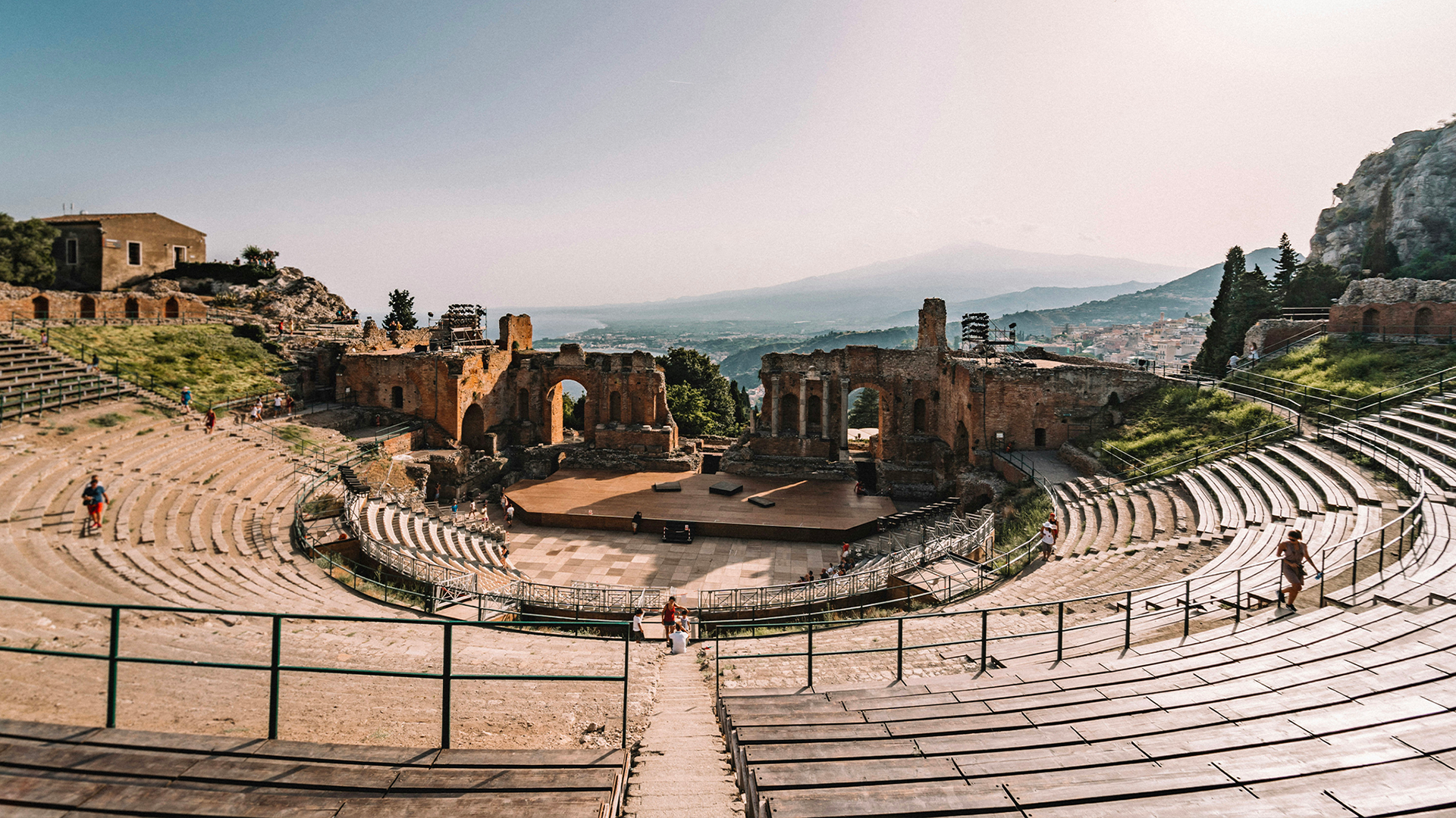 Teatro Greco Italy Sicily and Amalfi Coast