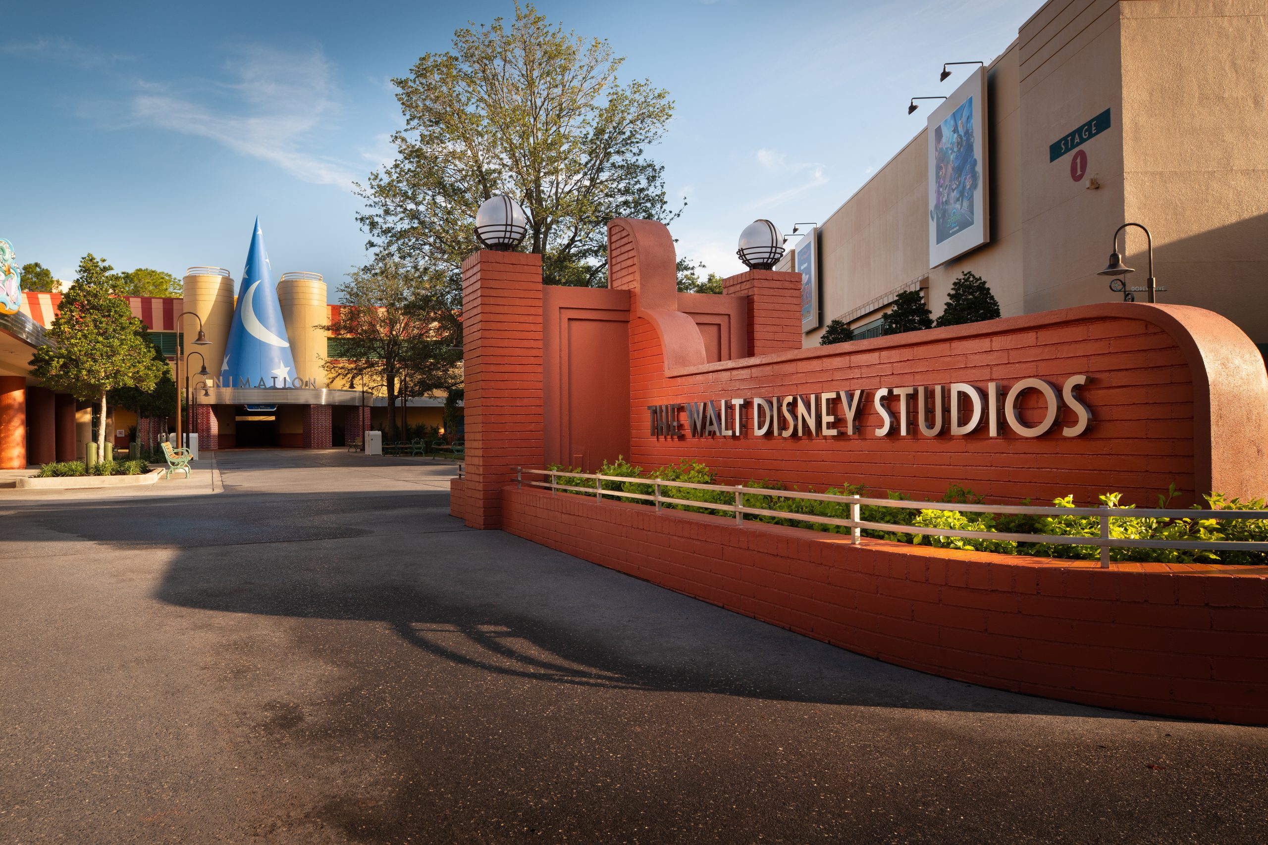 The newly reimagined Animation Courtyard at Disney's Hollywood Studios