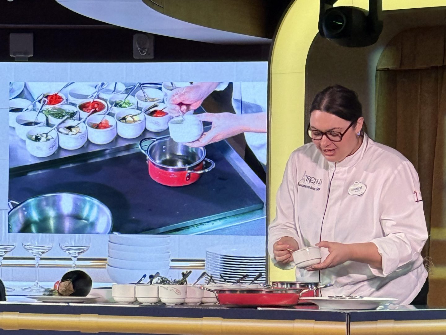 Disney Fantasy Pixar Days at Sea Cooking Demo