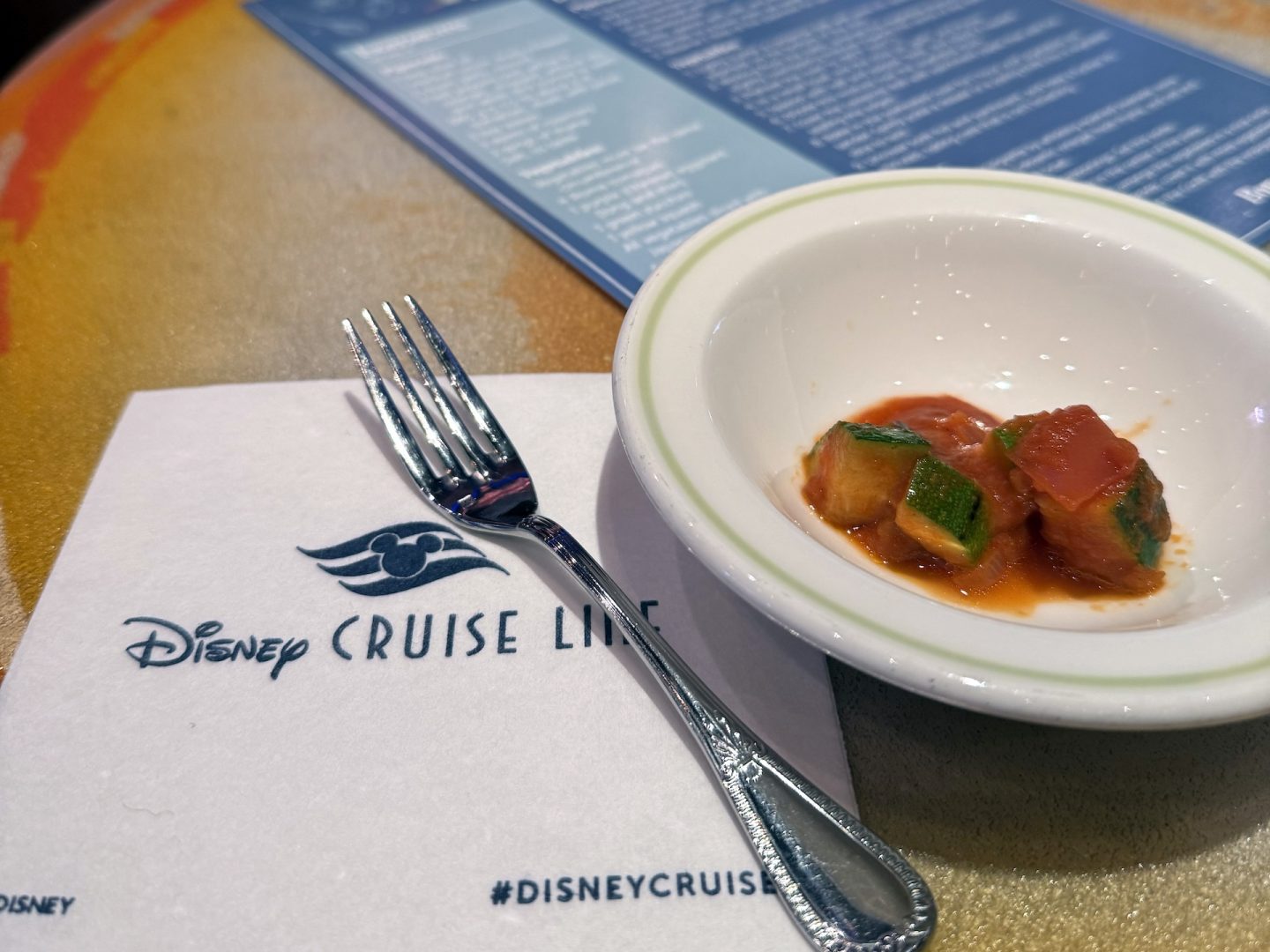 Disney Fantasy Pixar Days at Sea Dining