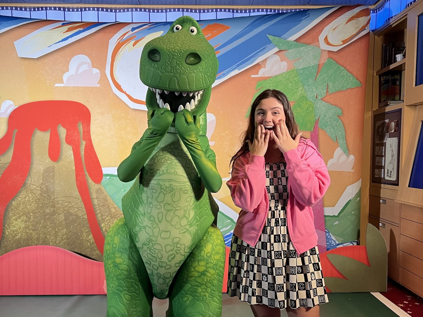 Disney Fantasy Pixar Days at Sea Rex