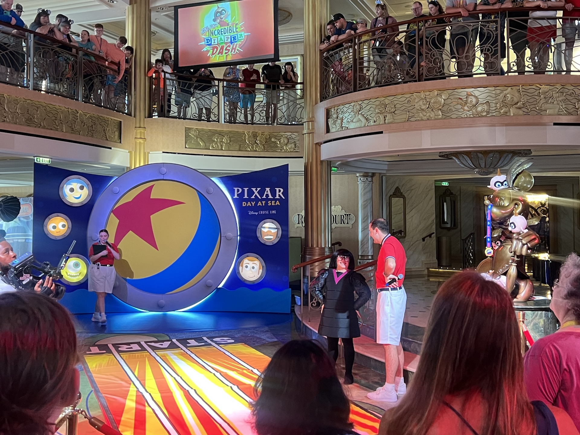 Disney Fantasy Pixar Days at Sea Edna Mode