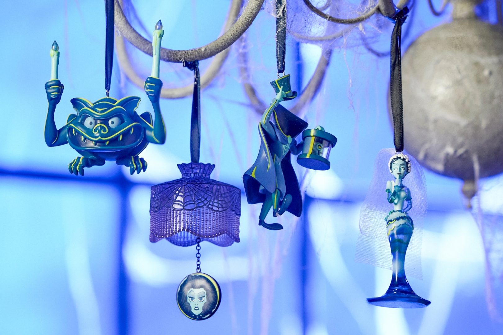 Disney Store Halloween Haunted Mansion Merch Collection Ornaments