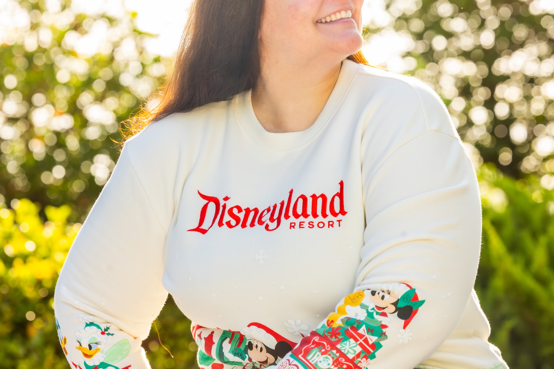 Disney Store Holiday Merchandise Preview Sweatshirt