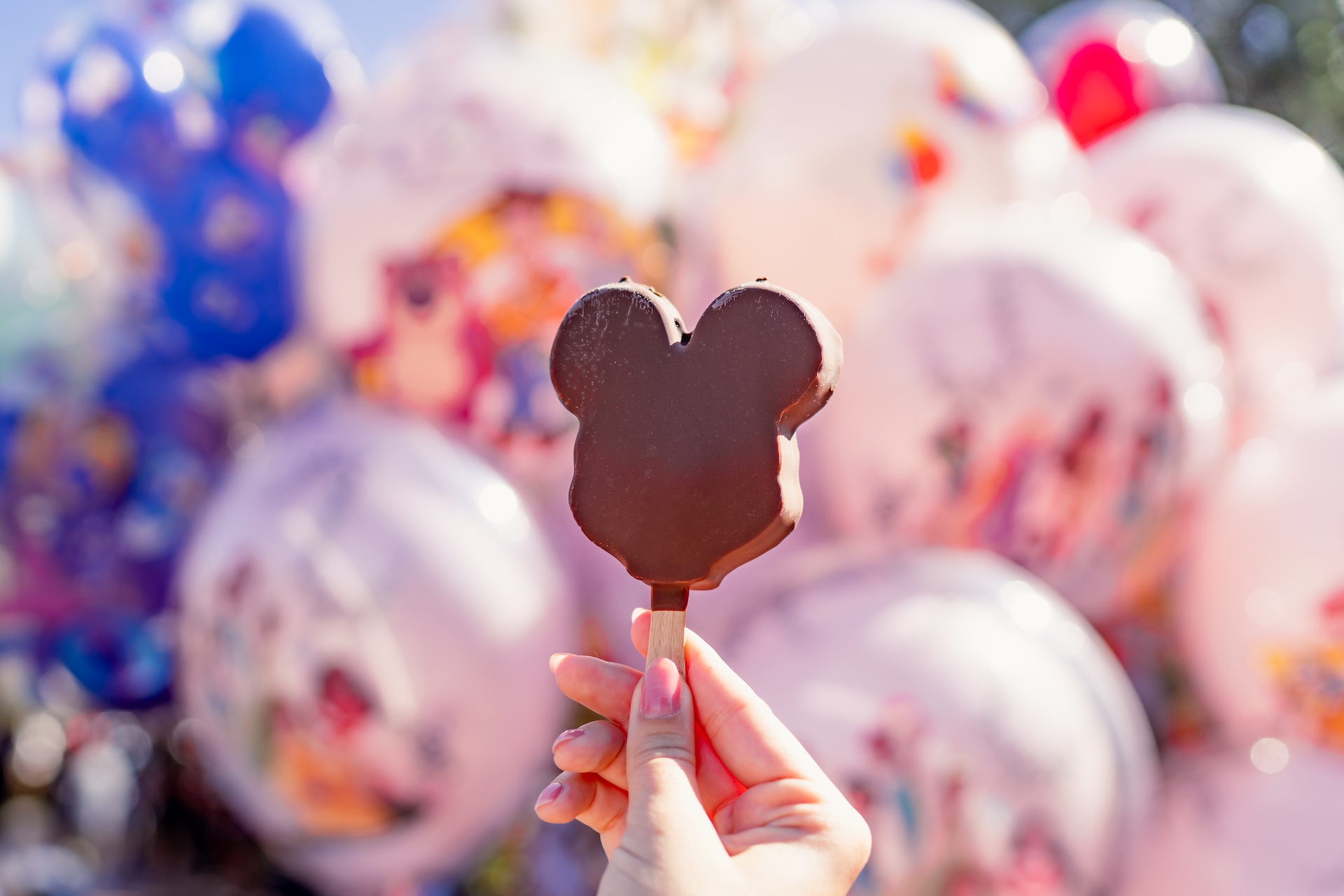 Disneyland Summer Cold Treats Mickey Ice Cream Bar