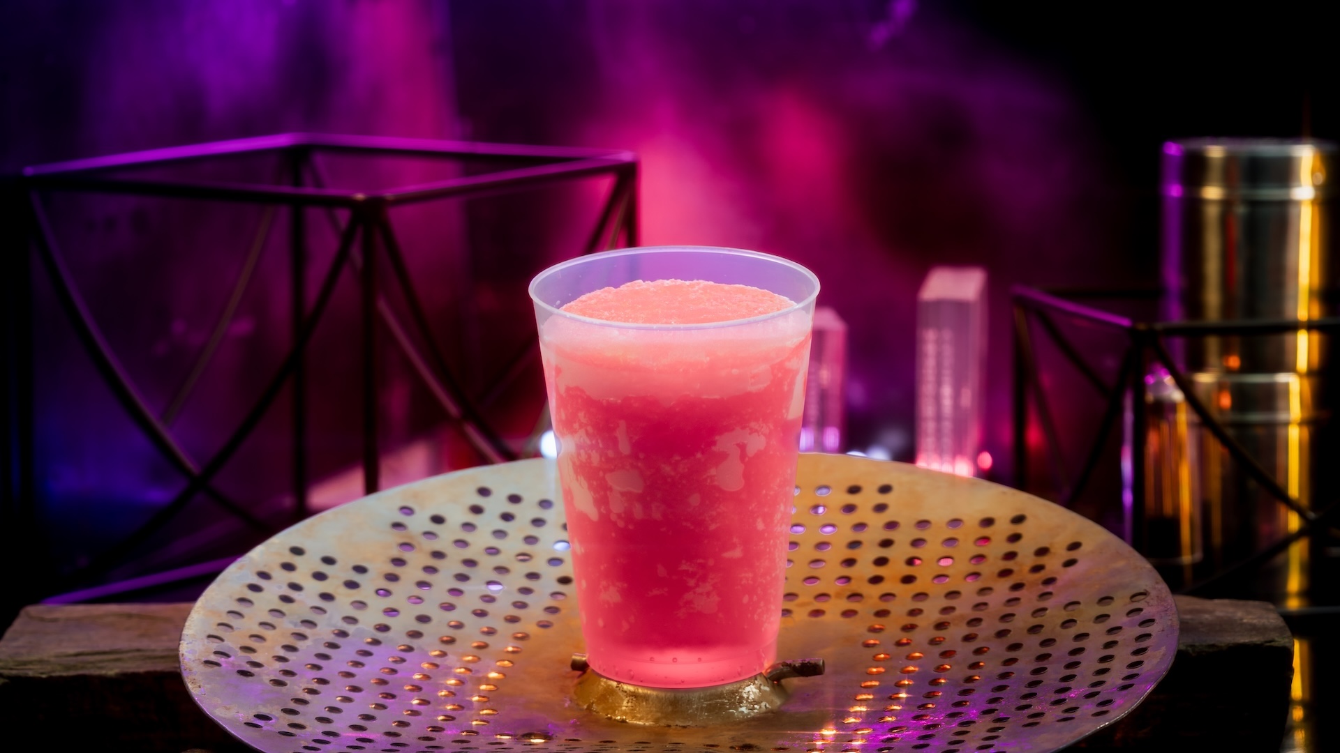 Disneyland Summer Cold Treats Pink Milk