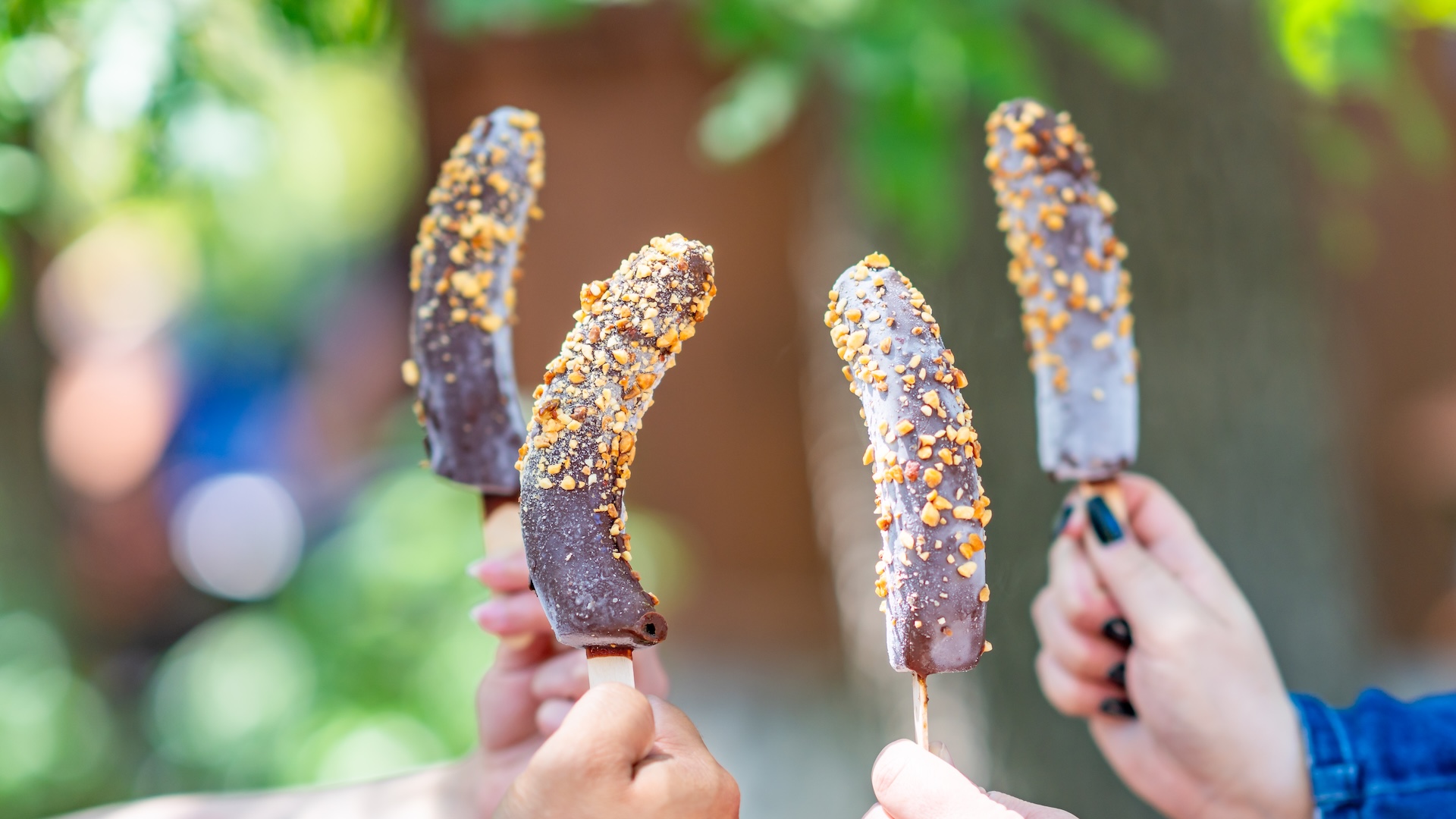 Disneyland Summer Cold Treats Frozen Bananas
