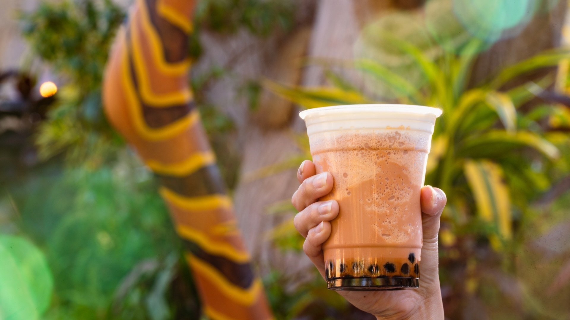Disneyland Summer Cold Treats Bengal BBQ Thai Tea