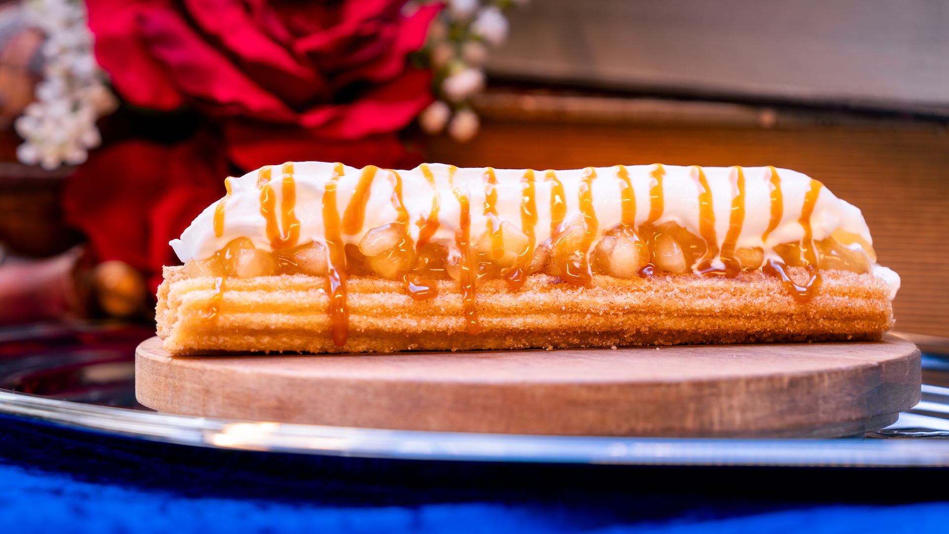 Disney Parks America 250 Foodie Guide Apple Pie Churro (New)