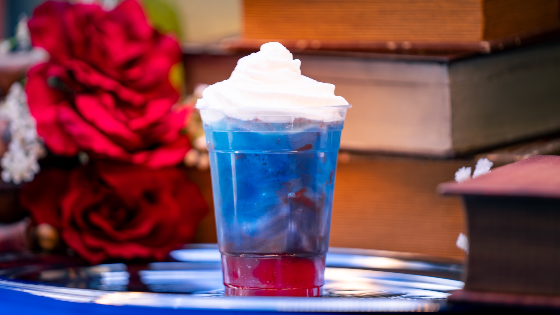 Disney Parks America 250 Foodie Guide Red, White & Blue Punch (Non-alcoholic) (New)