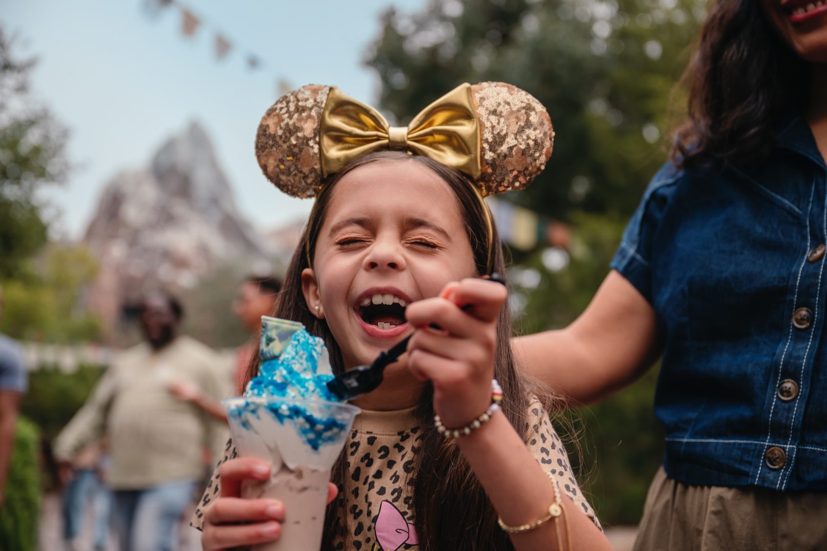 Walt Disney World Dining Plan Girl with Ice Cream