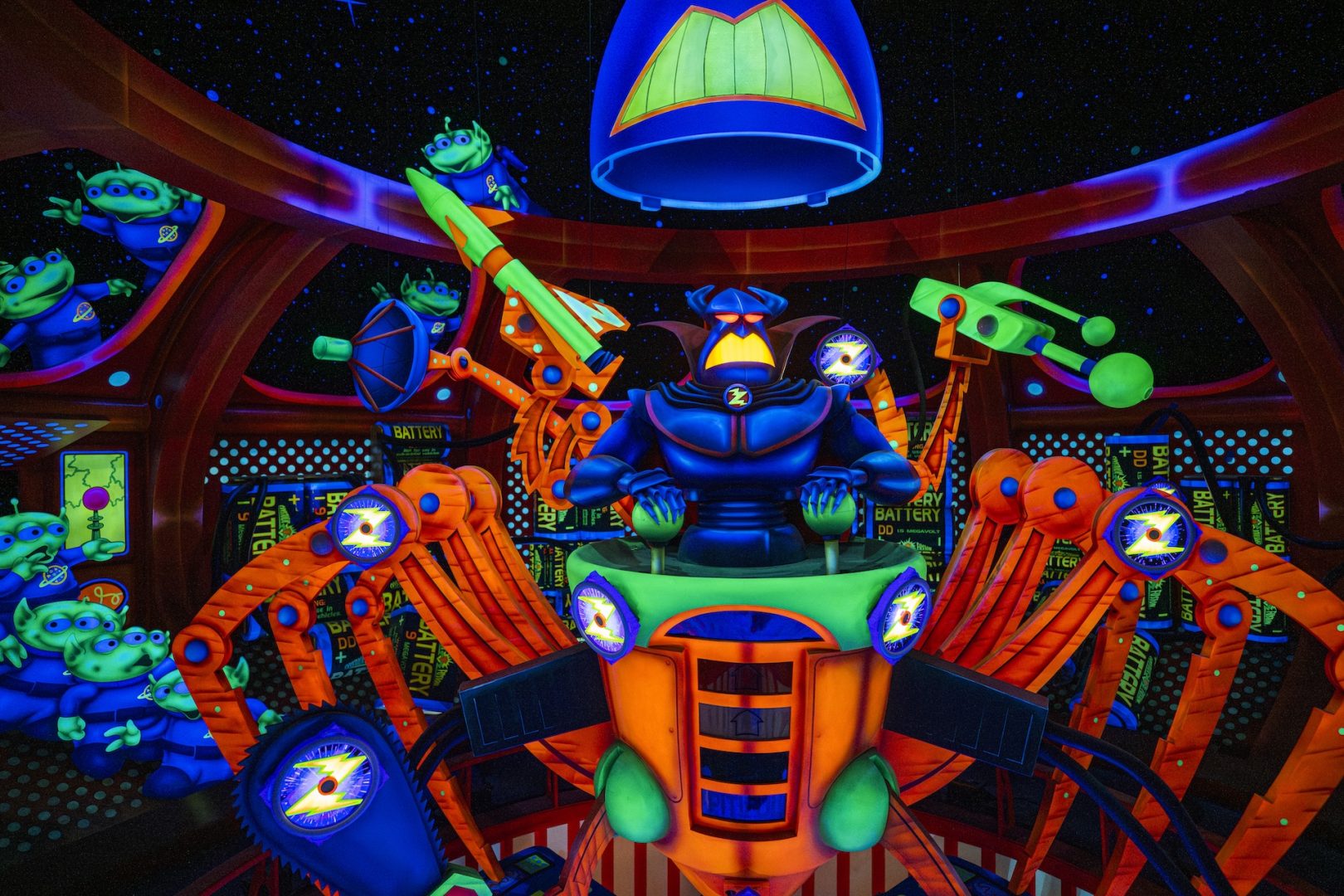 Walt Disney World Buzz Lightyear Space Ranger Spin