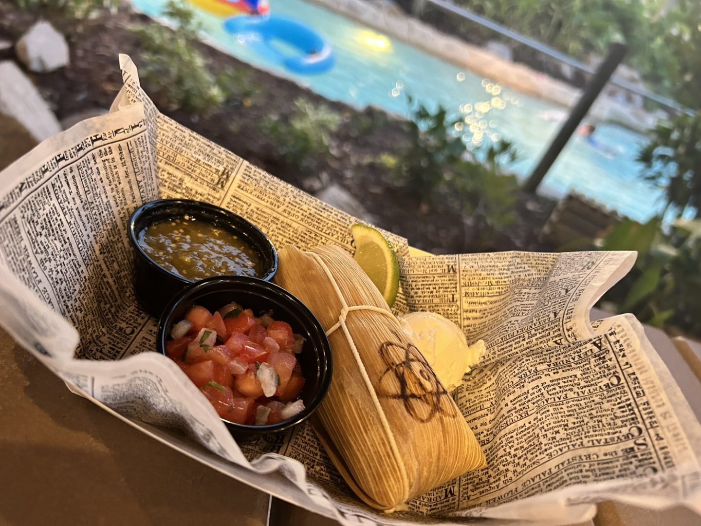 Pork Tamale H2O Glow Typhoon Lagoon