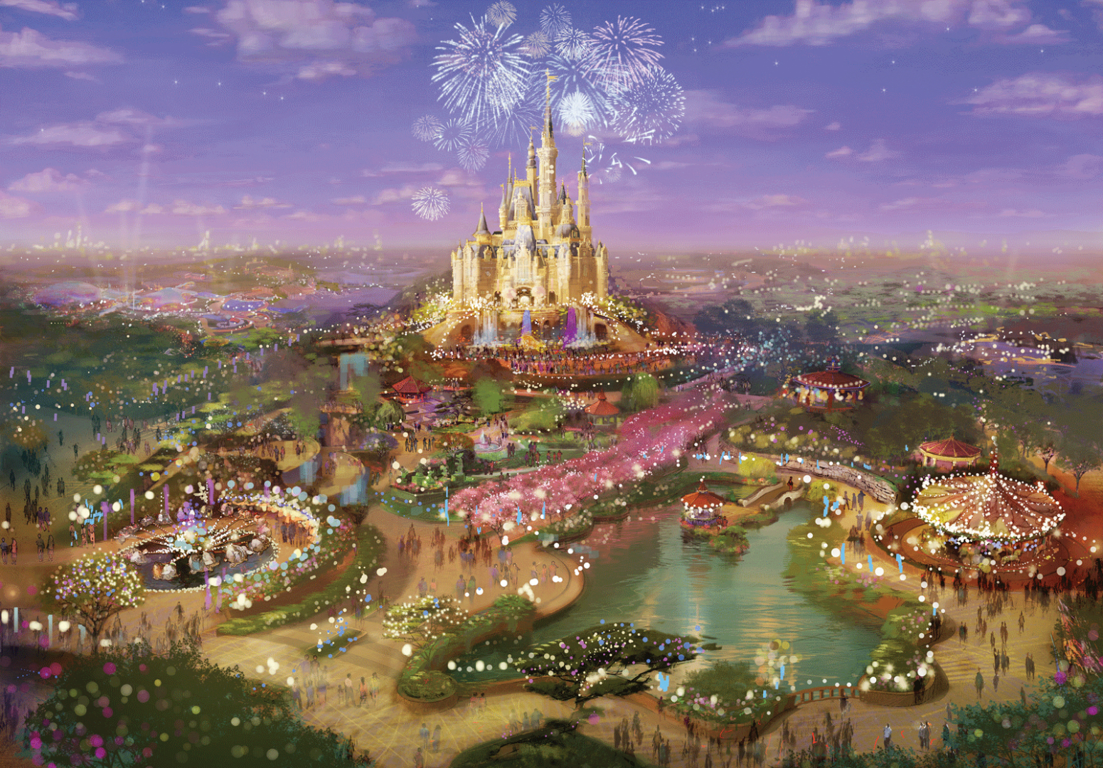 Shanghai Disney Rendering