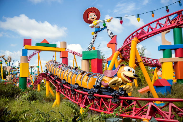 Toy Story Land Slinky Dog Dash