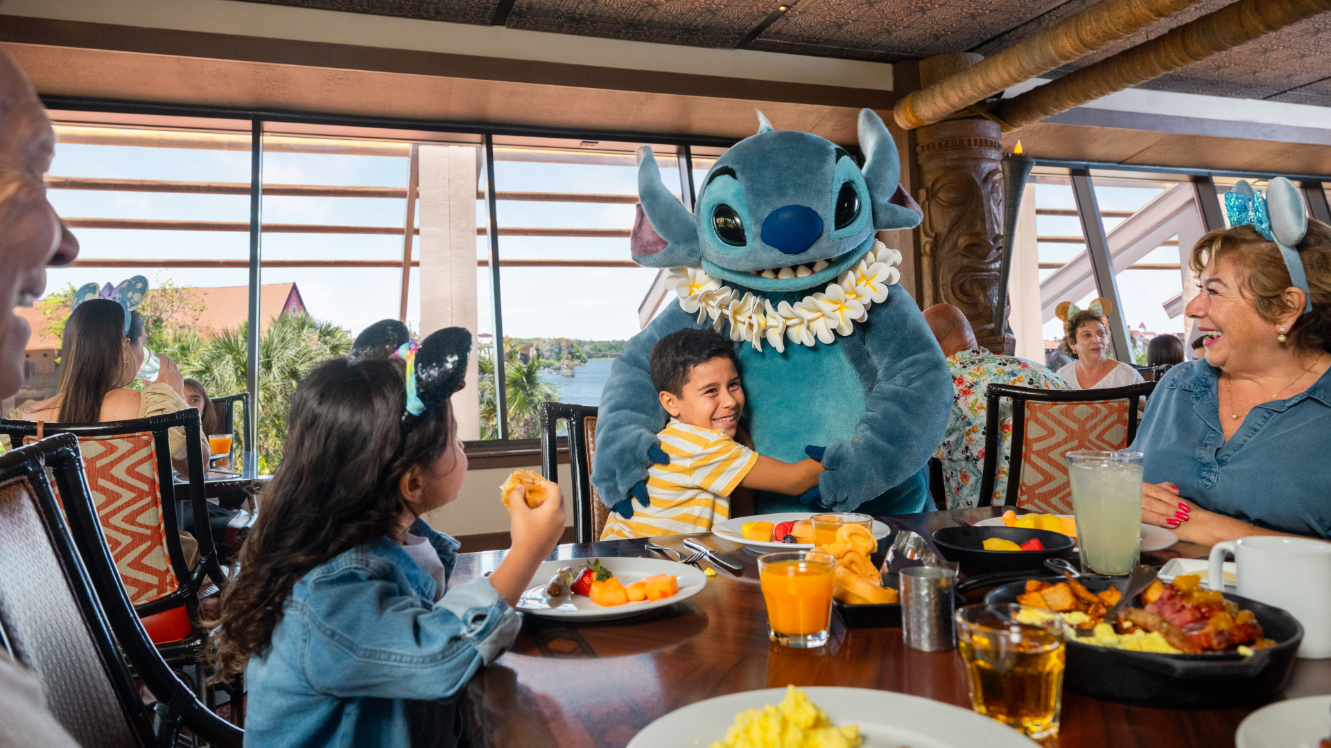 Stitch at Ohana