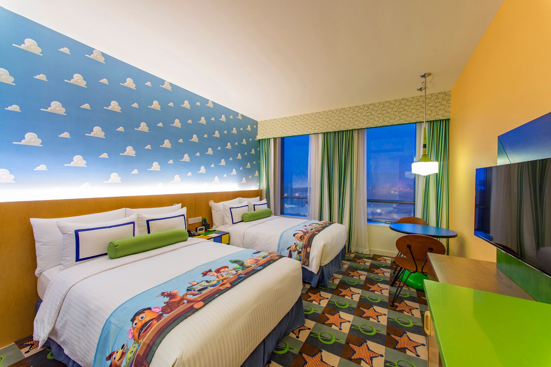 Toy Story Hotel Rooms