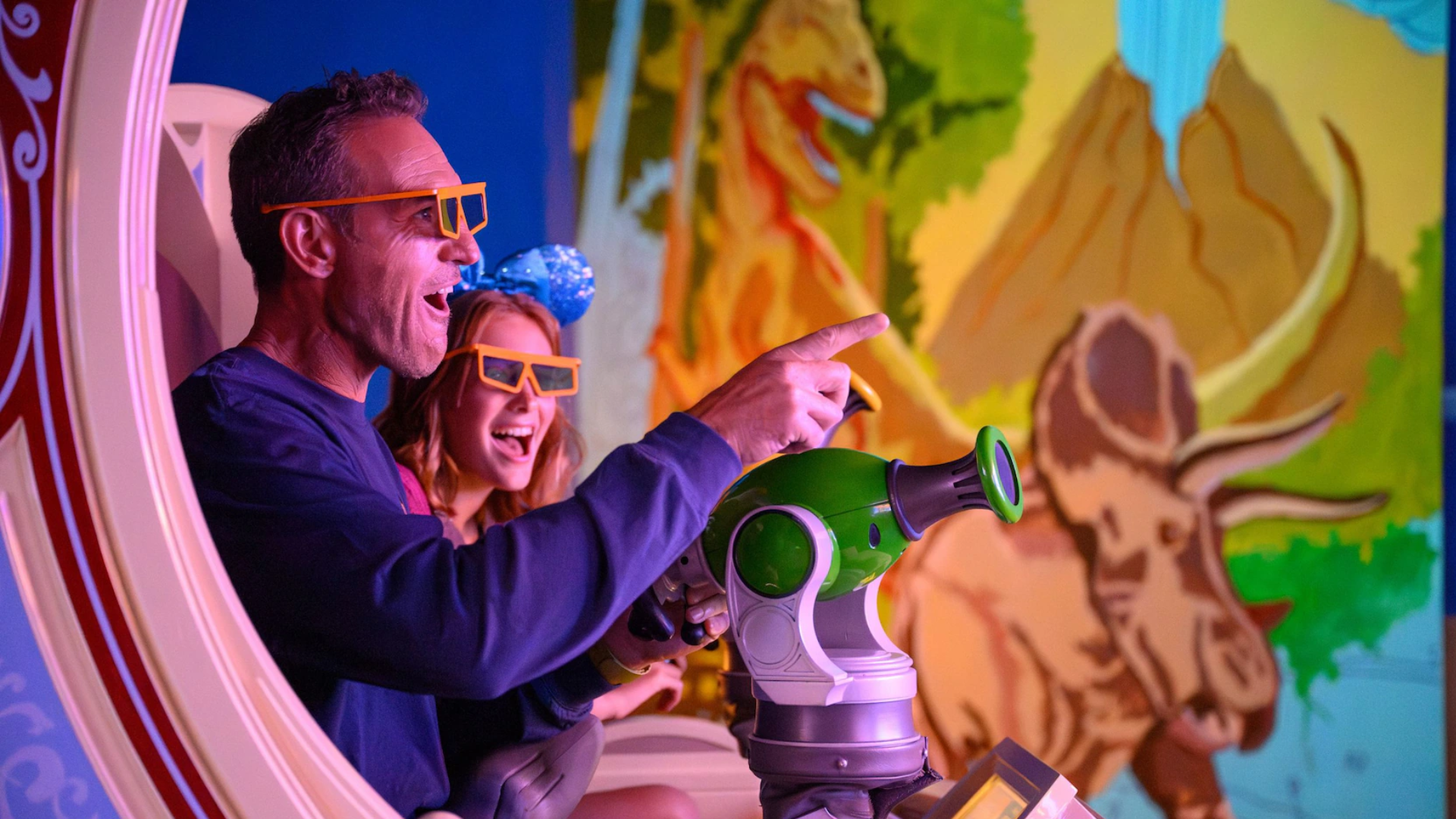 Toy Story Mania - Rex and Trixie