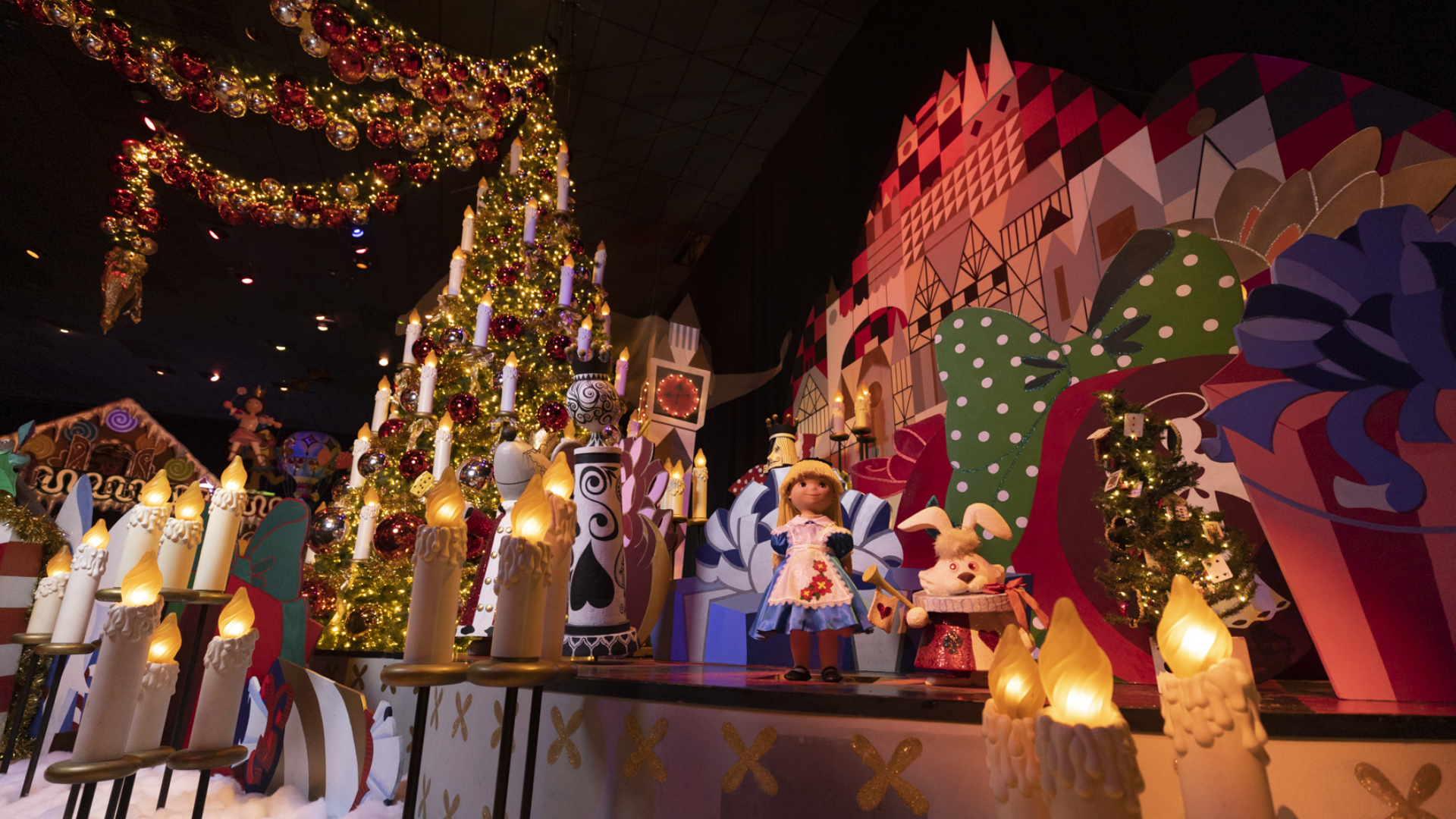 it's a small world Holiday - Disneyland