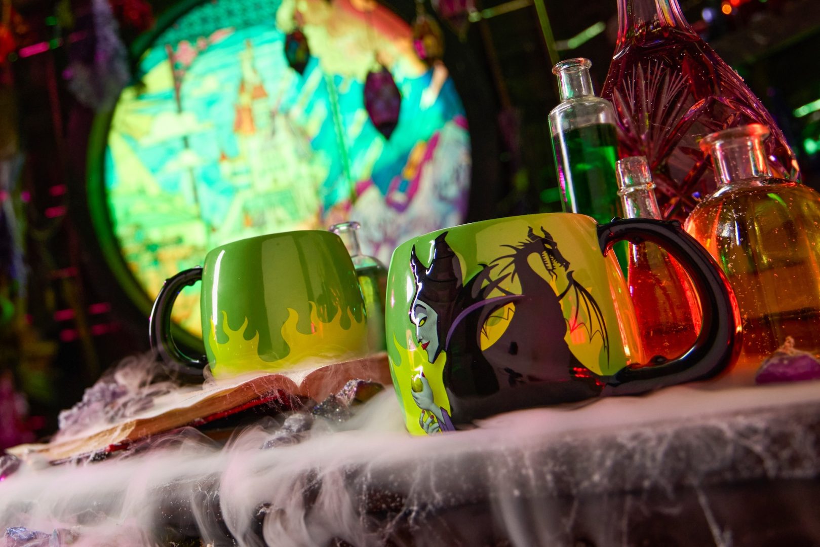 2026 Disney Store Halloween Disney Villains Merch Collection Mugs