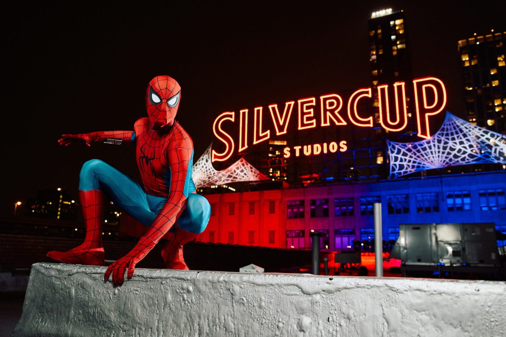 Spider-Man at Silvercup Studios NYC