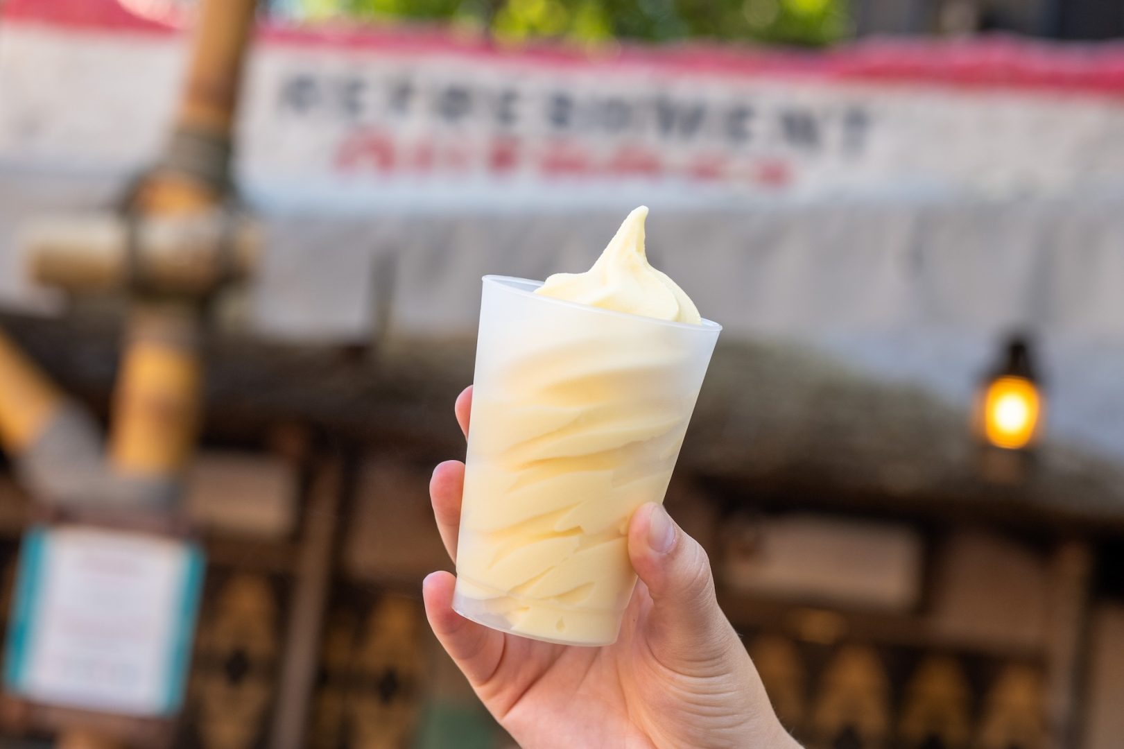 DOLE Whip at Disney World - Classic Pineapple