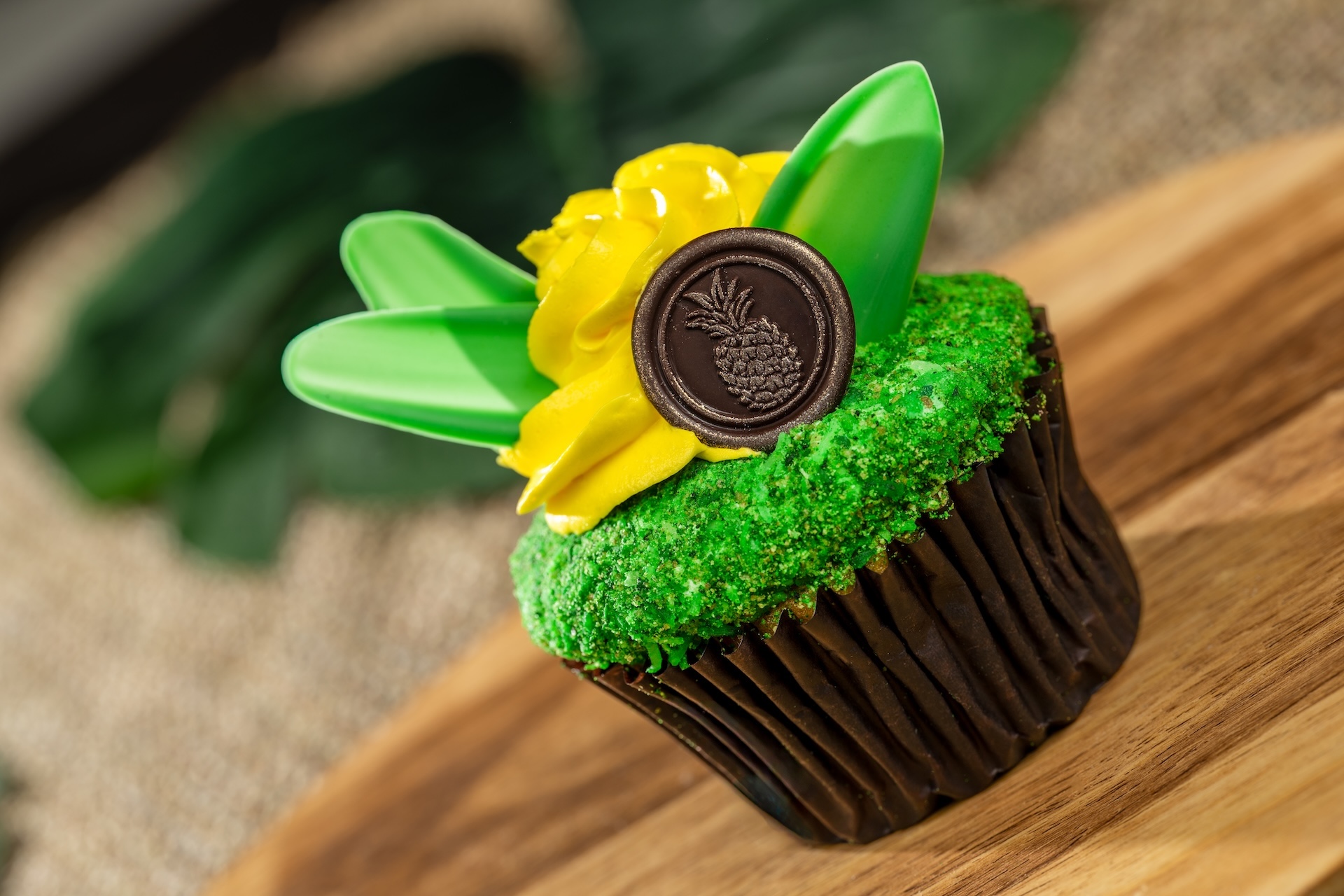 DOLE Whip at Disney World - Pineapple Cupcake