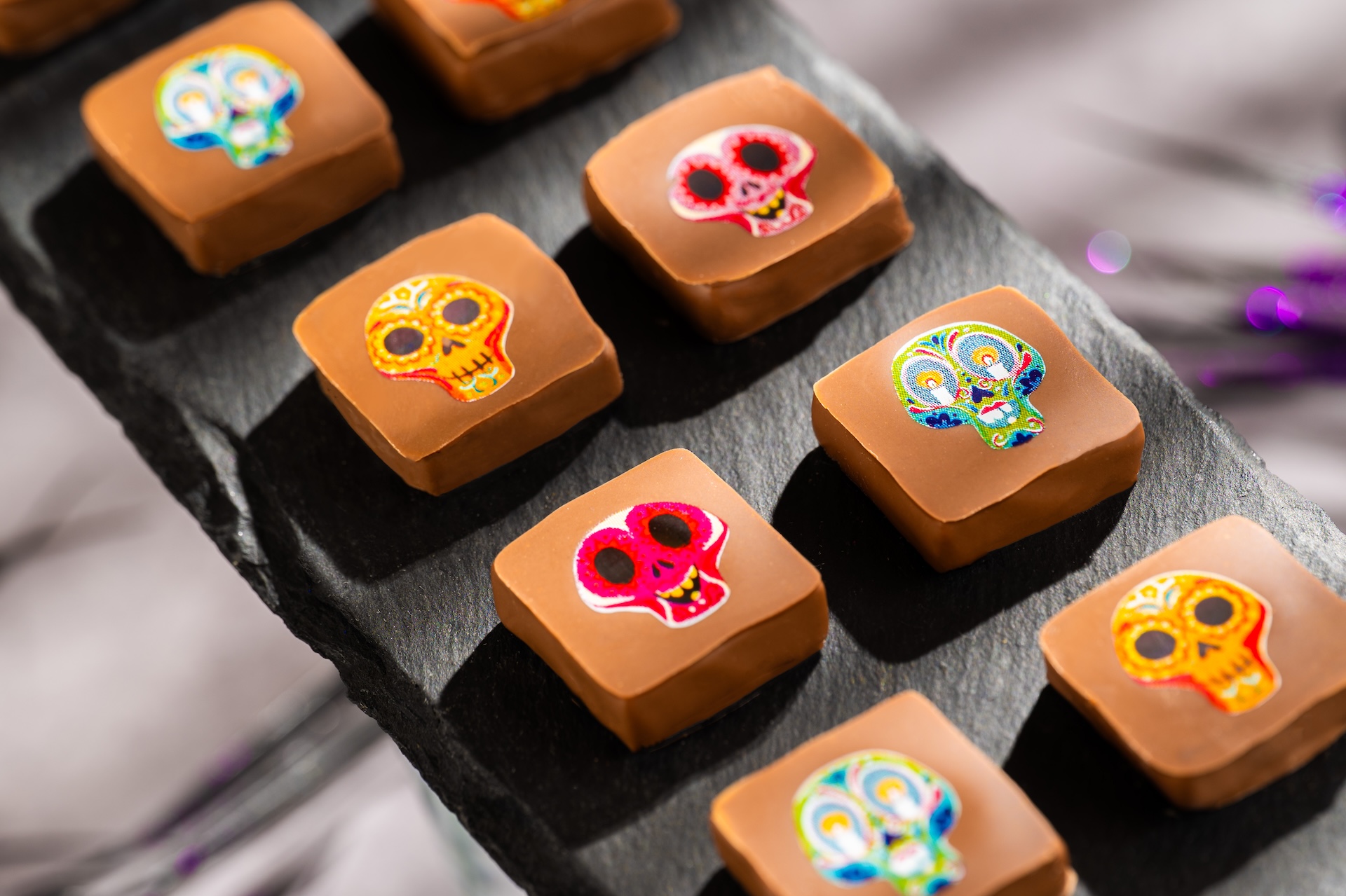 Coco Cinnamon Ganache Square: Sri Lankan cinnamon with milk chocolate